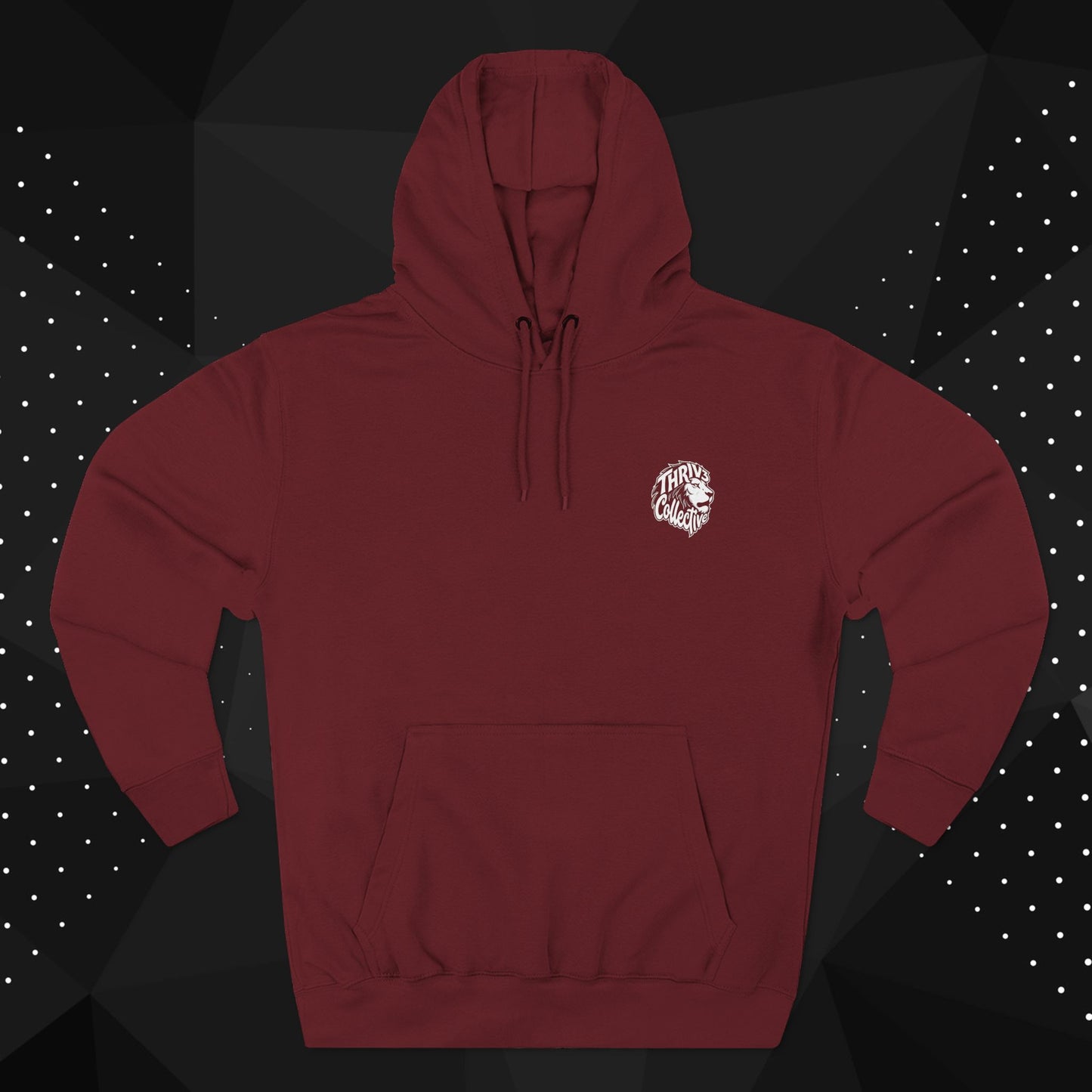 Christian Lion Hoodie — "I Can Do All Things Through Christ" Fleece Pullover