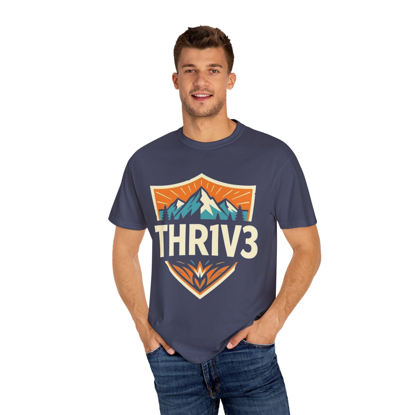 Thriving Vibes Unisex T-Shirt | Eco-Friendly Adventure Shirt, Perfect Gift for Nature Lovers, Casual Wear, Outdoor Activities, Summer Outfit