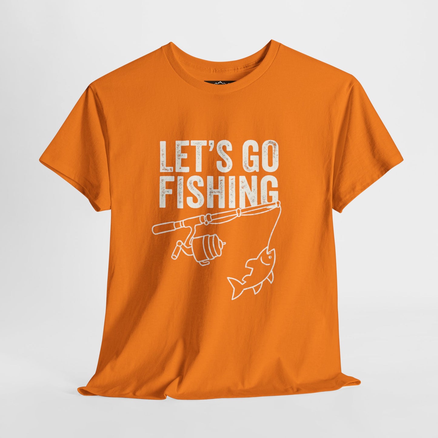 Fishing T-Shirt – "Let's Go Fishing" & "WTF (Where's The Fish)" Graphic Tee for Anglers