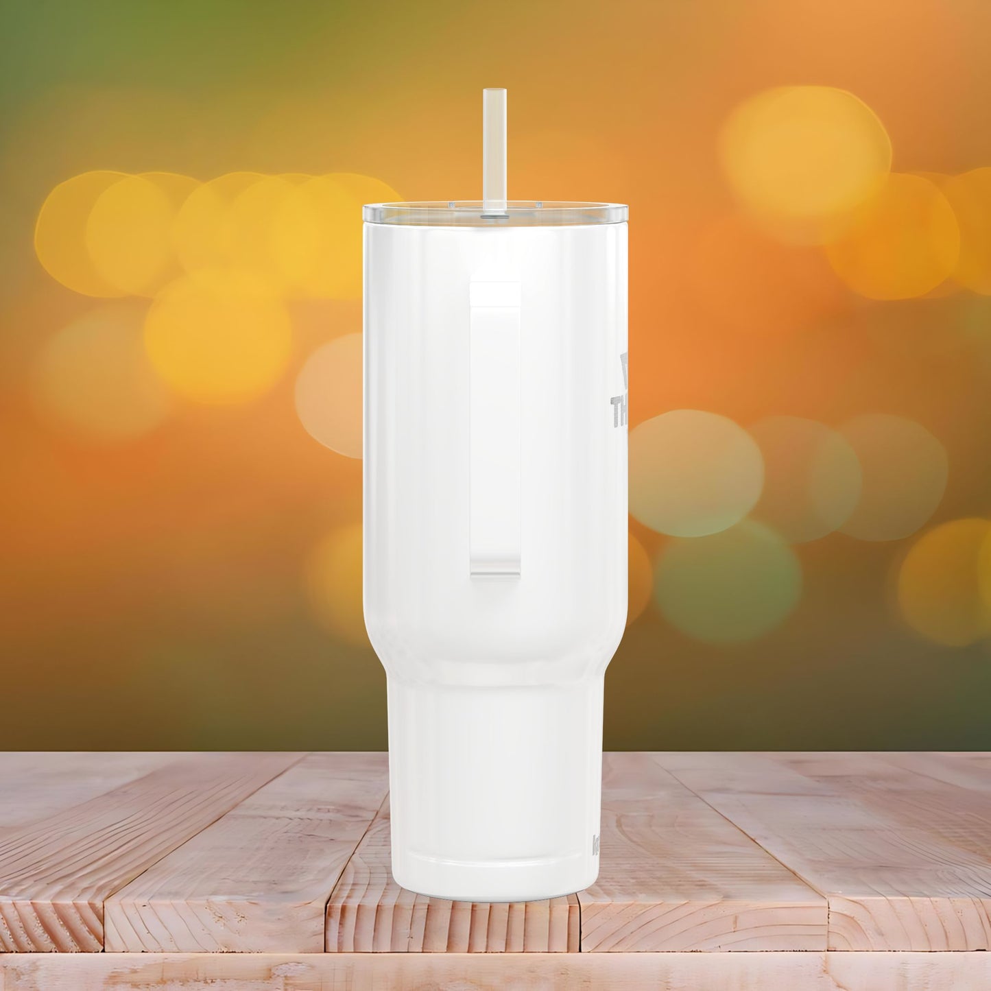 Insulated Tumbler, Engraved THR1V3 Sharp Logo, 40oz
