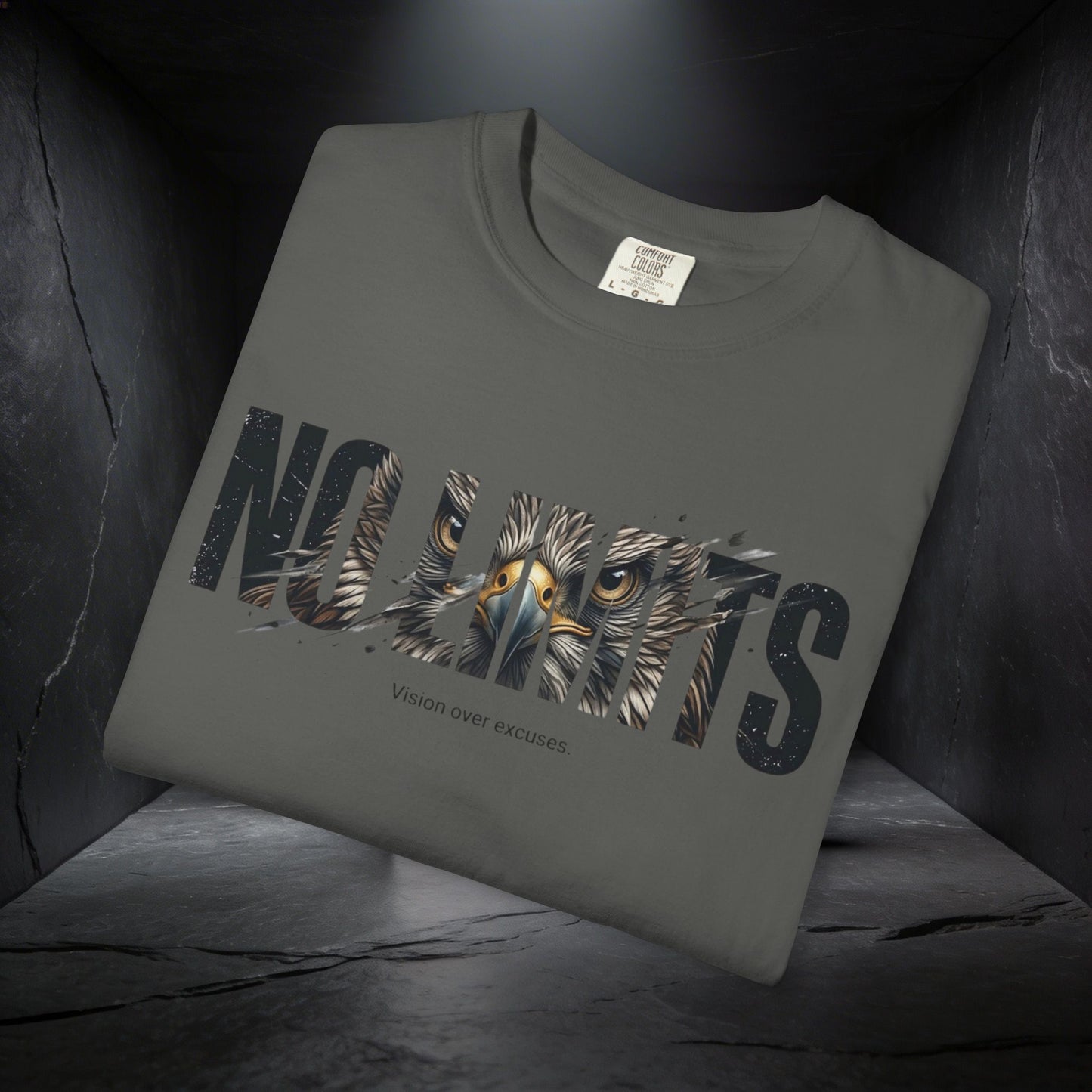 No Limits Graphic T-Shirt — Motivational 'No Limits' Design