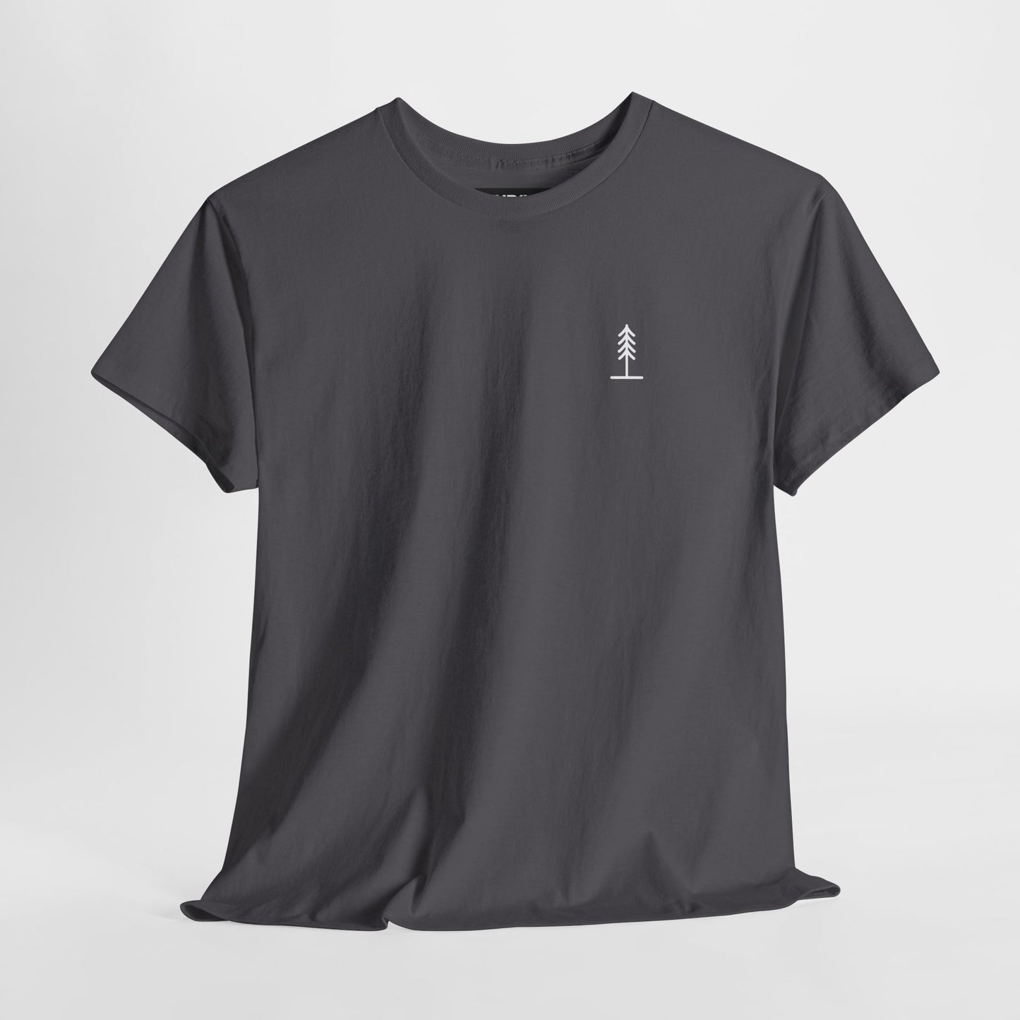 Cross & Mountain Tee — Rustic Christian Graphic T-Shirt