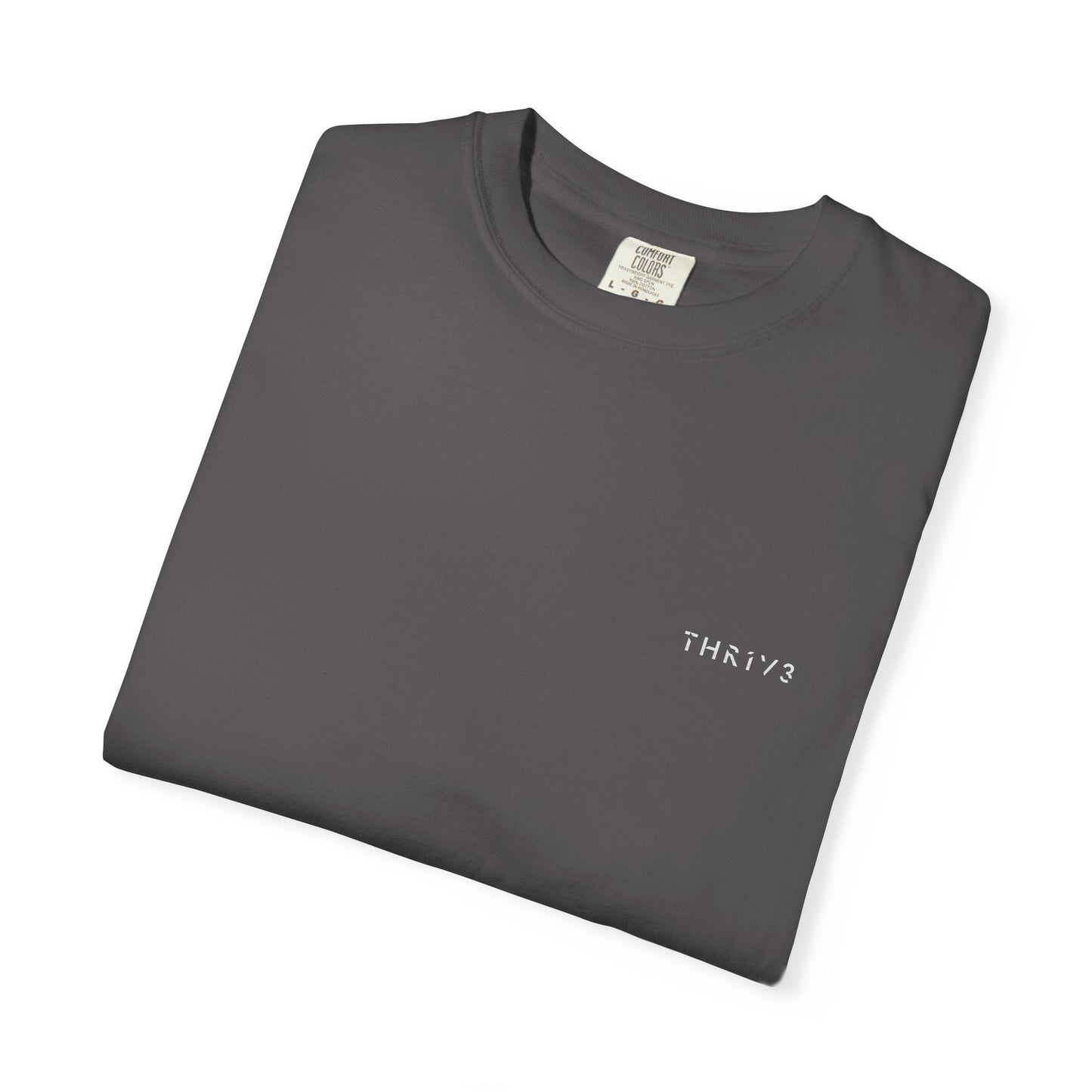 Motivational Garment-Dyed T-shirt - Emphasizing Value of Time