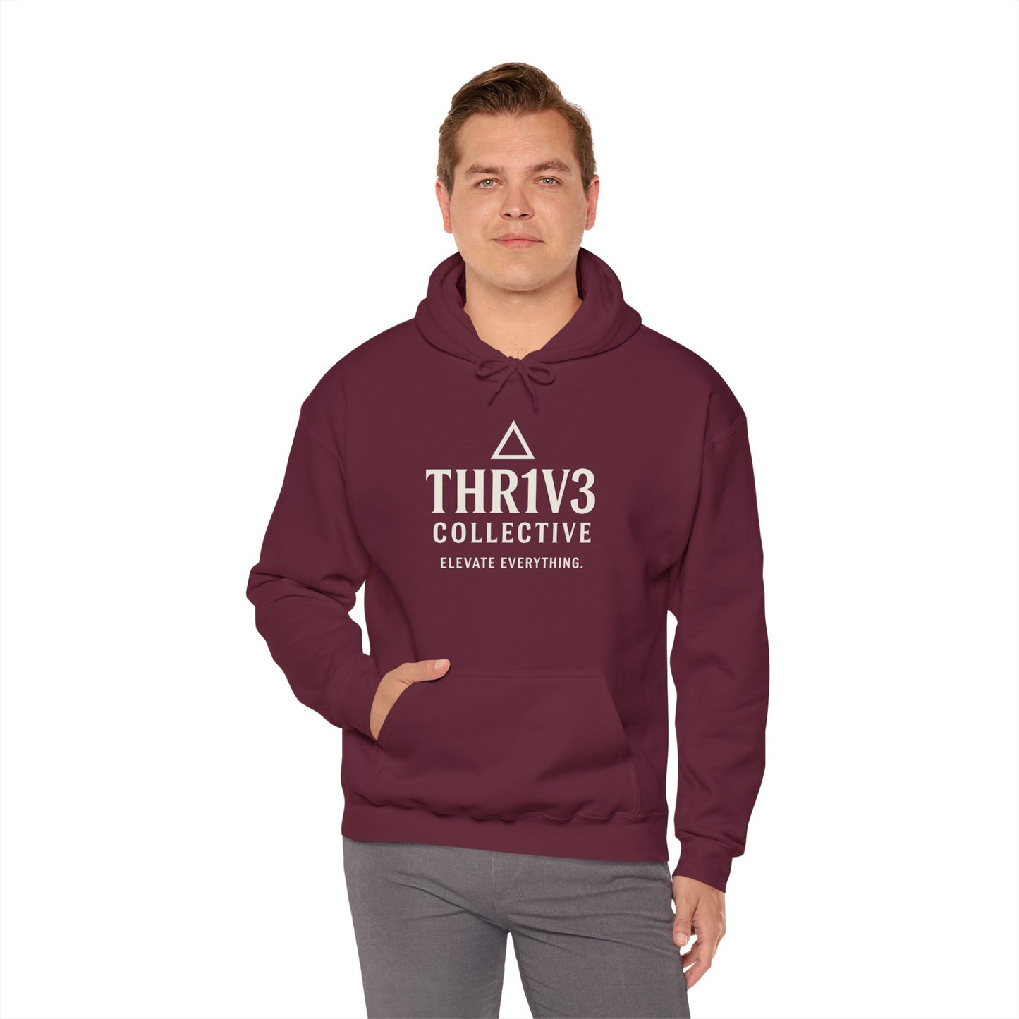 Elevate Everything Hoodie - Unisex Heavy Blend™ Sweatshirt for Lifestyle Enthusiasts, Perfect Gift for Motivation and Inspiration