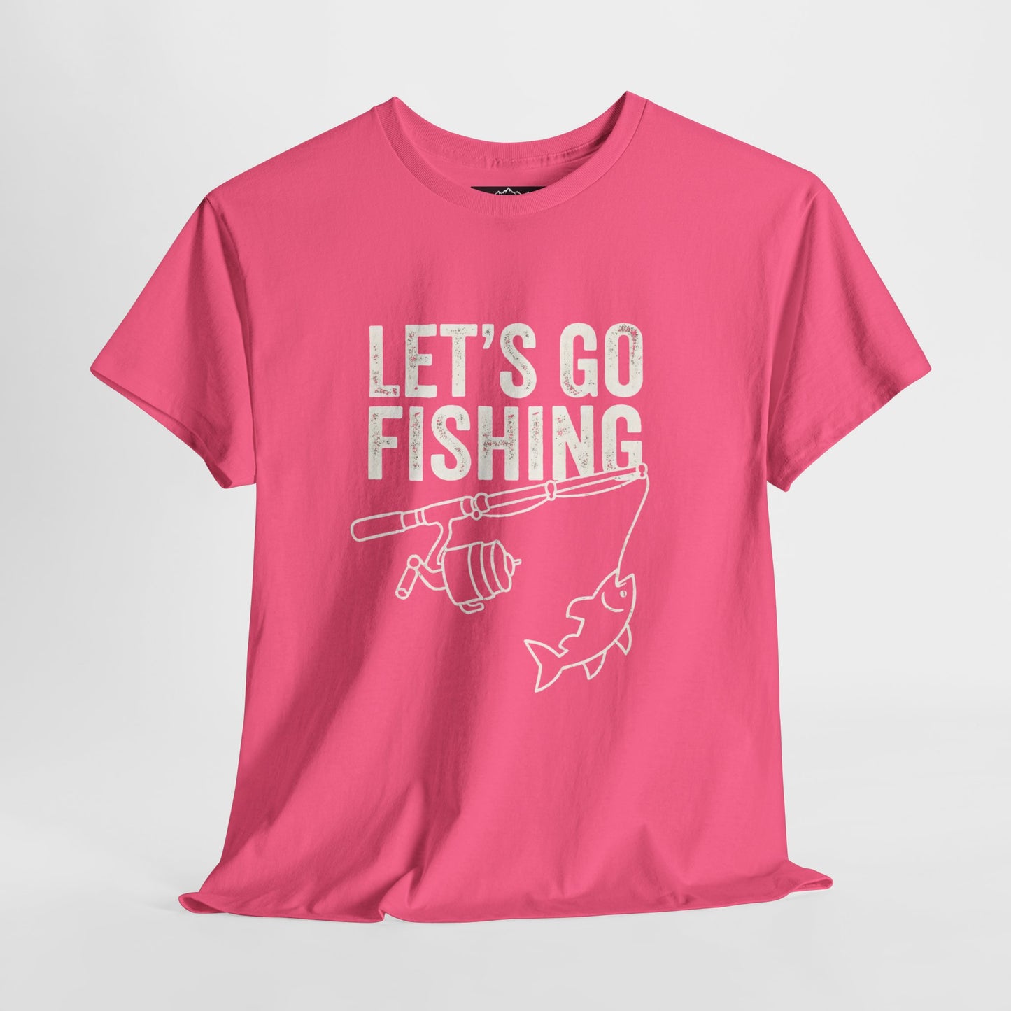 Fishing T-Shirt – "Let's Go Fishing" & "WTF (Where's The Fish)" Graphic Tee for Anglers