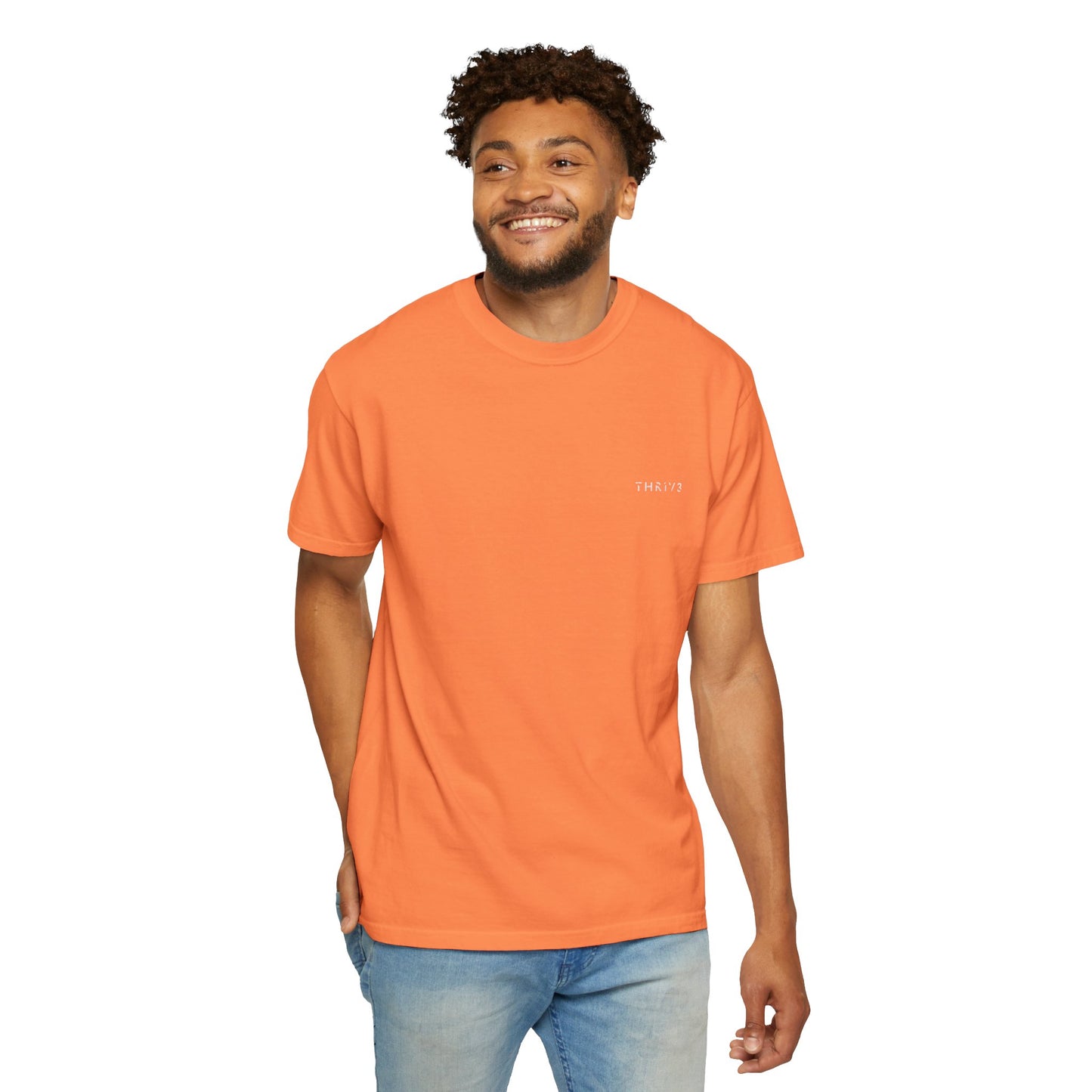 Motivational Garment-Dyed T-shirt - Emphasizing Value of Time