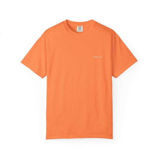 Motivational Garment-Dyed T-shirt - Emphasizing Value of Time