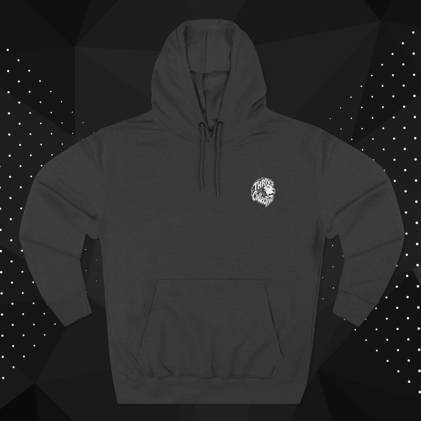 Christian Lion Hoodie — "I Can Do All Things Through Christ" Fleece Pullover