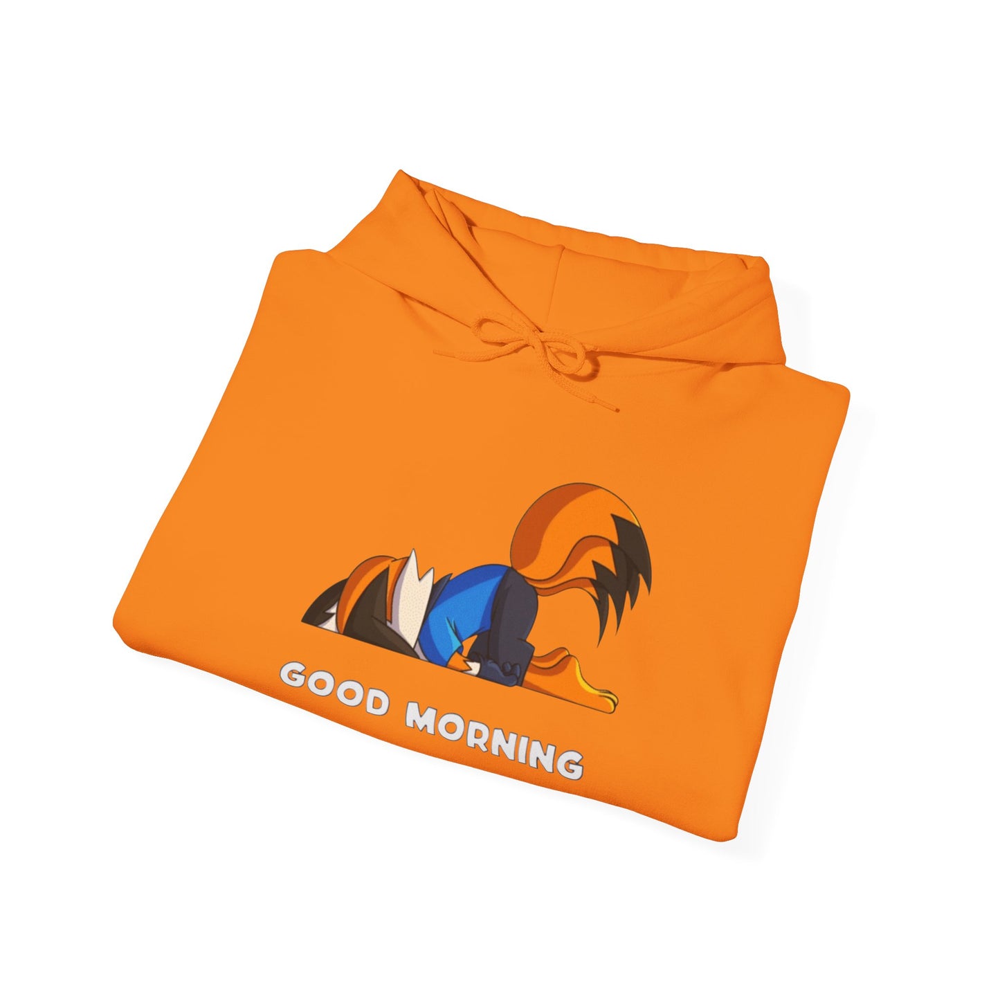 Good Mornings Cartoon Hoodie - Unisex Heavy Blend™ Sweatshirt