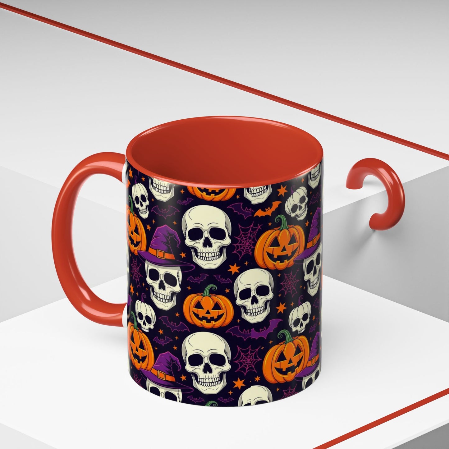 Coffee Mug - Vibrant Pumpkin Witch Fest Design