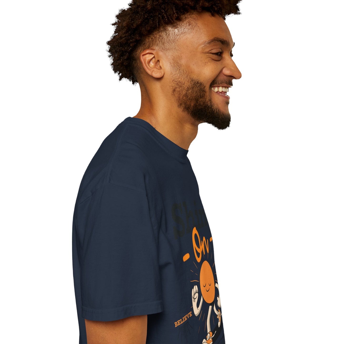 Shine On Unisex T-Shirt, Motivational Tee, Gift for Everyone, Casual Wear, Positive Vibes, Everyday Inspiration