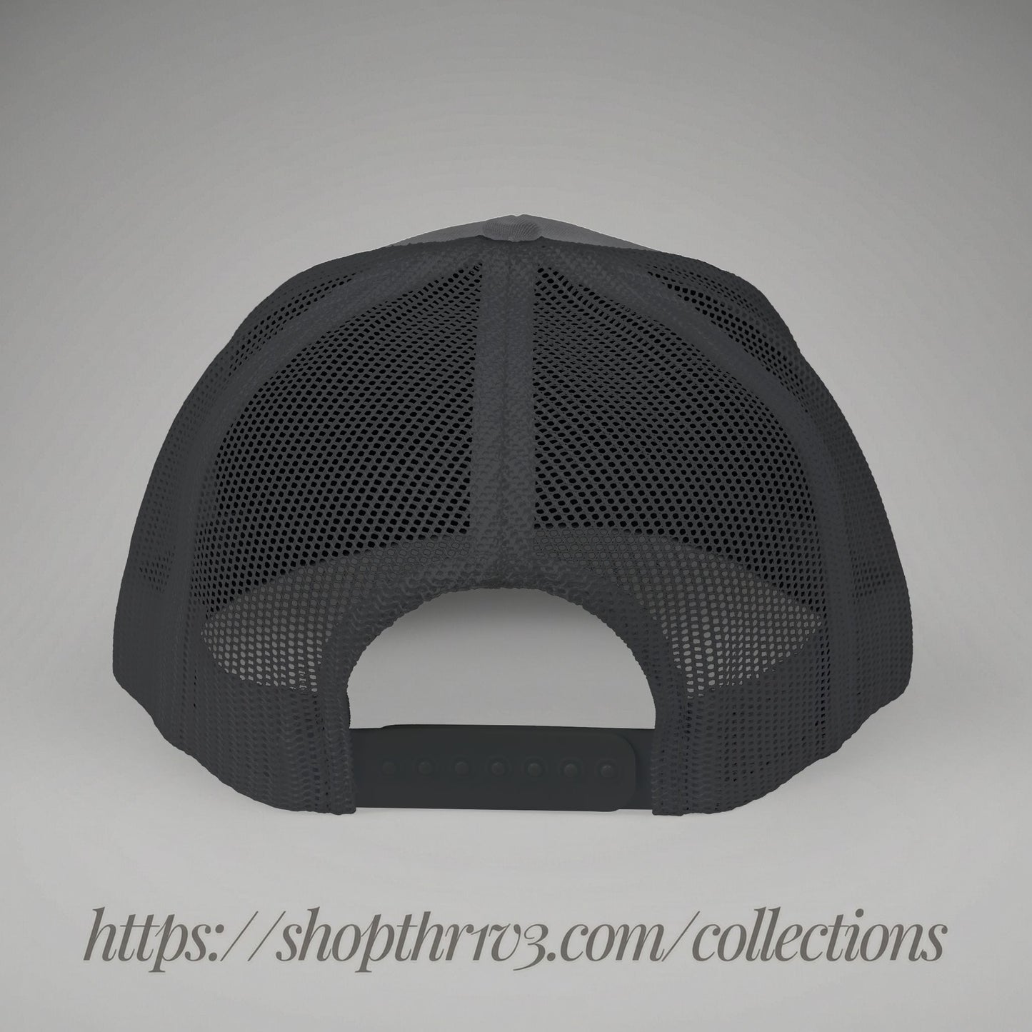 Embroidered Christian Fish Snapback Trucker Cap