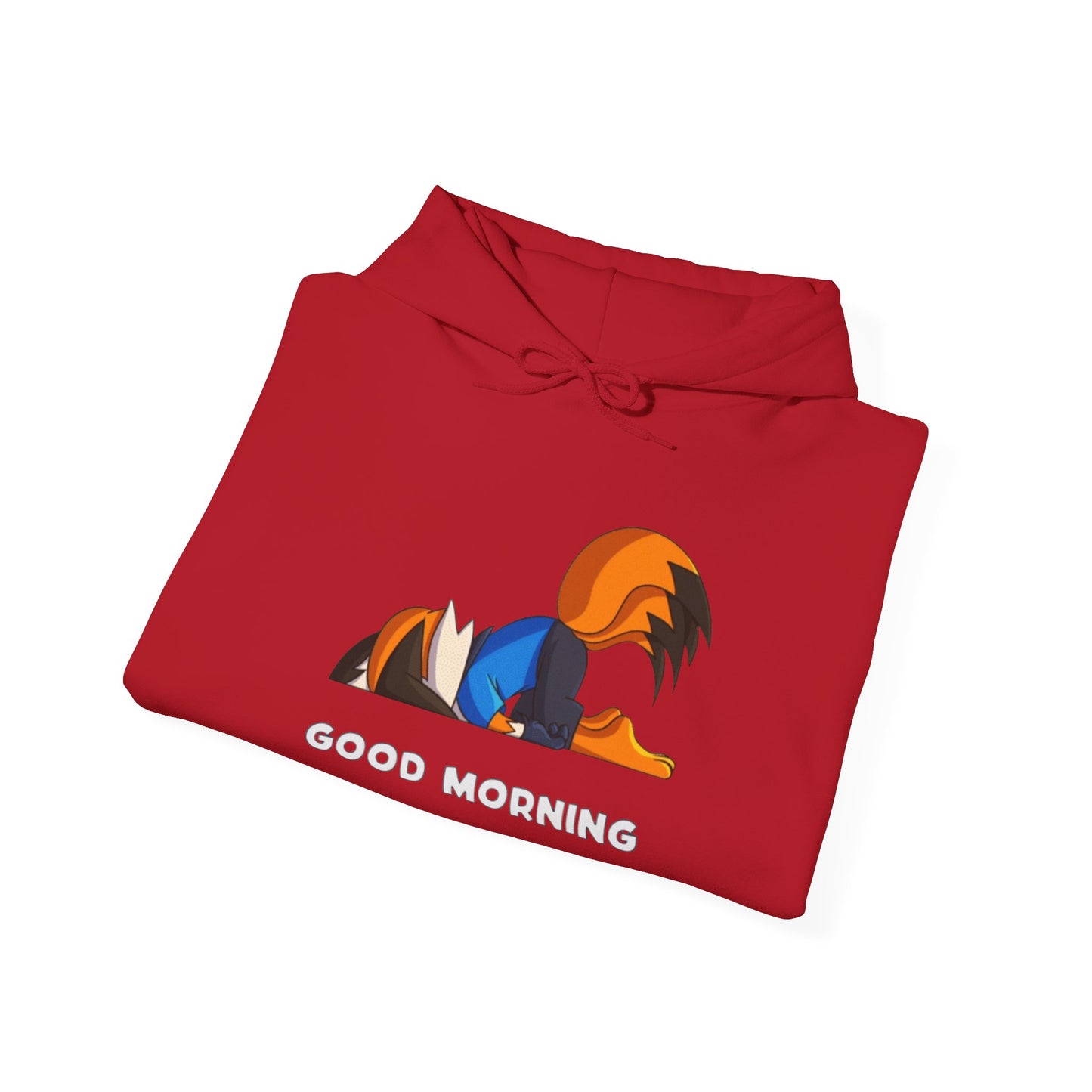 Good Mornings Cartoon Hoodie - Unisex Heavy Blend™ Sweatshirt