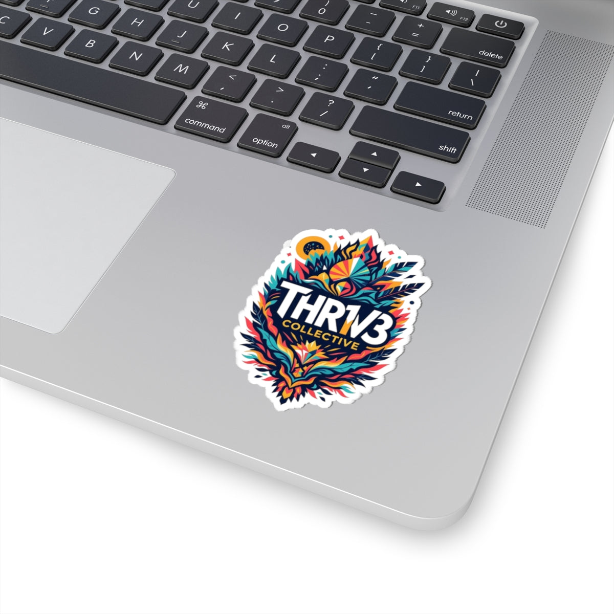 Vibrant Kiss-Cut Stickers for Creative Souls, Thriving Collective Designs, Laptop Decor, Planner Stickers, Art Enthusiast Gifts