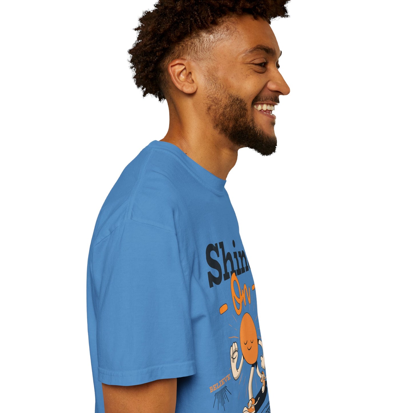 Shine On Unisex T-Shirt, Motivational Tee, Gift for Everyone, Casual Wear, Positive Vibes, Everyday Inspiration