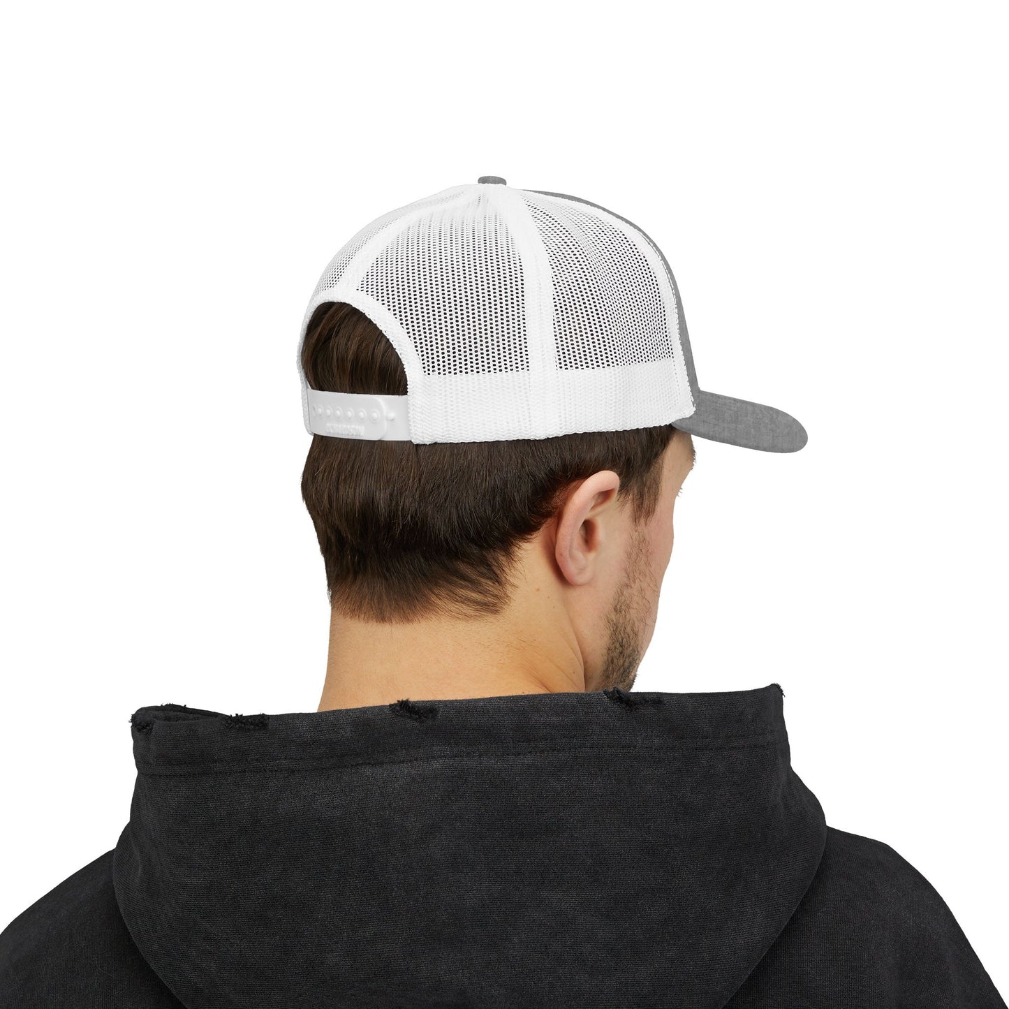 Praying Hands Trucker Cap — Faith-Inspired Snapback Hat