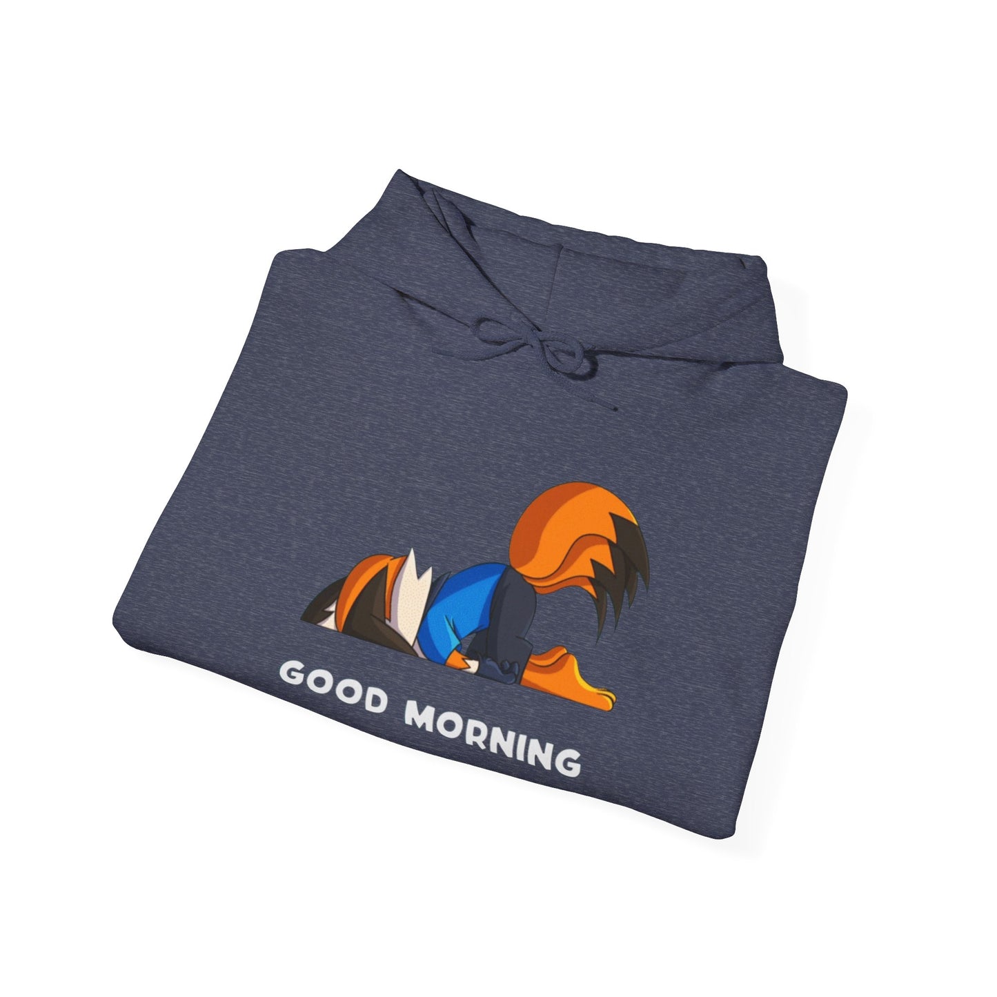 Good Mornings Cartoon Hoodie - Unisex Heavy Blend™ Sweatshirt