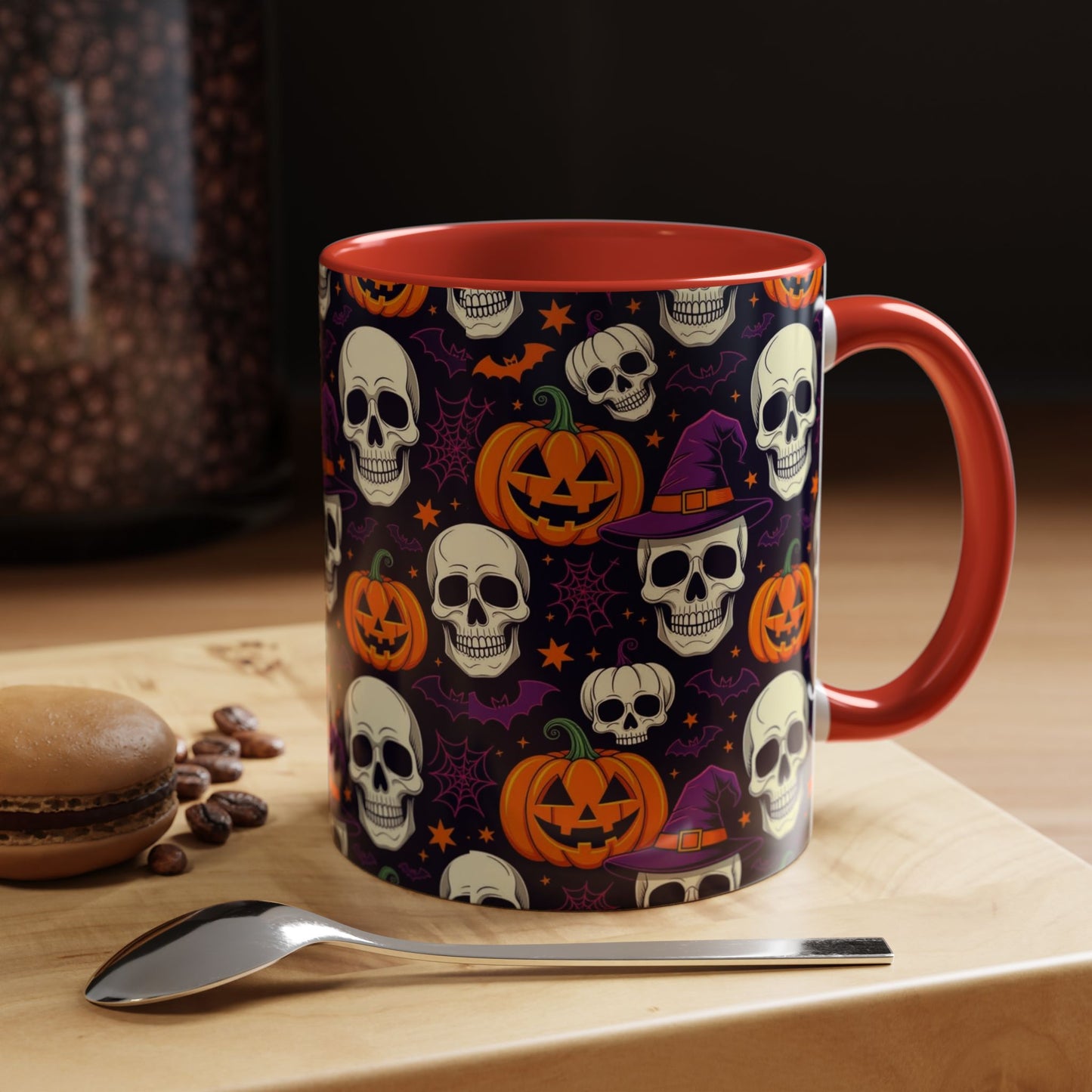 Coffee Mug - Vibrant Pumpkin Witch Fest Design