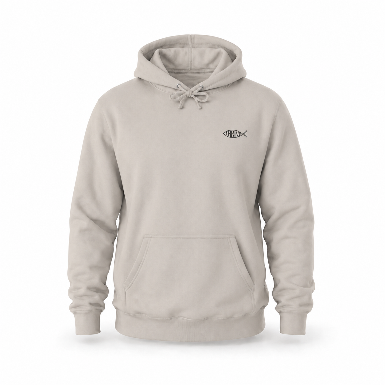 Blessed Cross Hoodie — Faith & Positivity Pullover