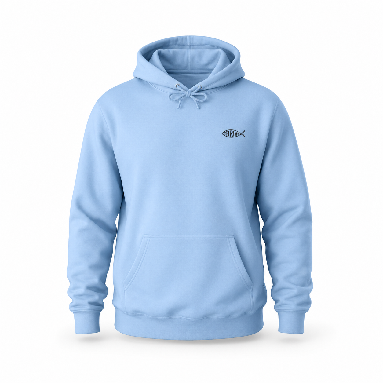 Blessed Cross Hoodie — Faith & Positivity Pullover