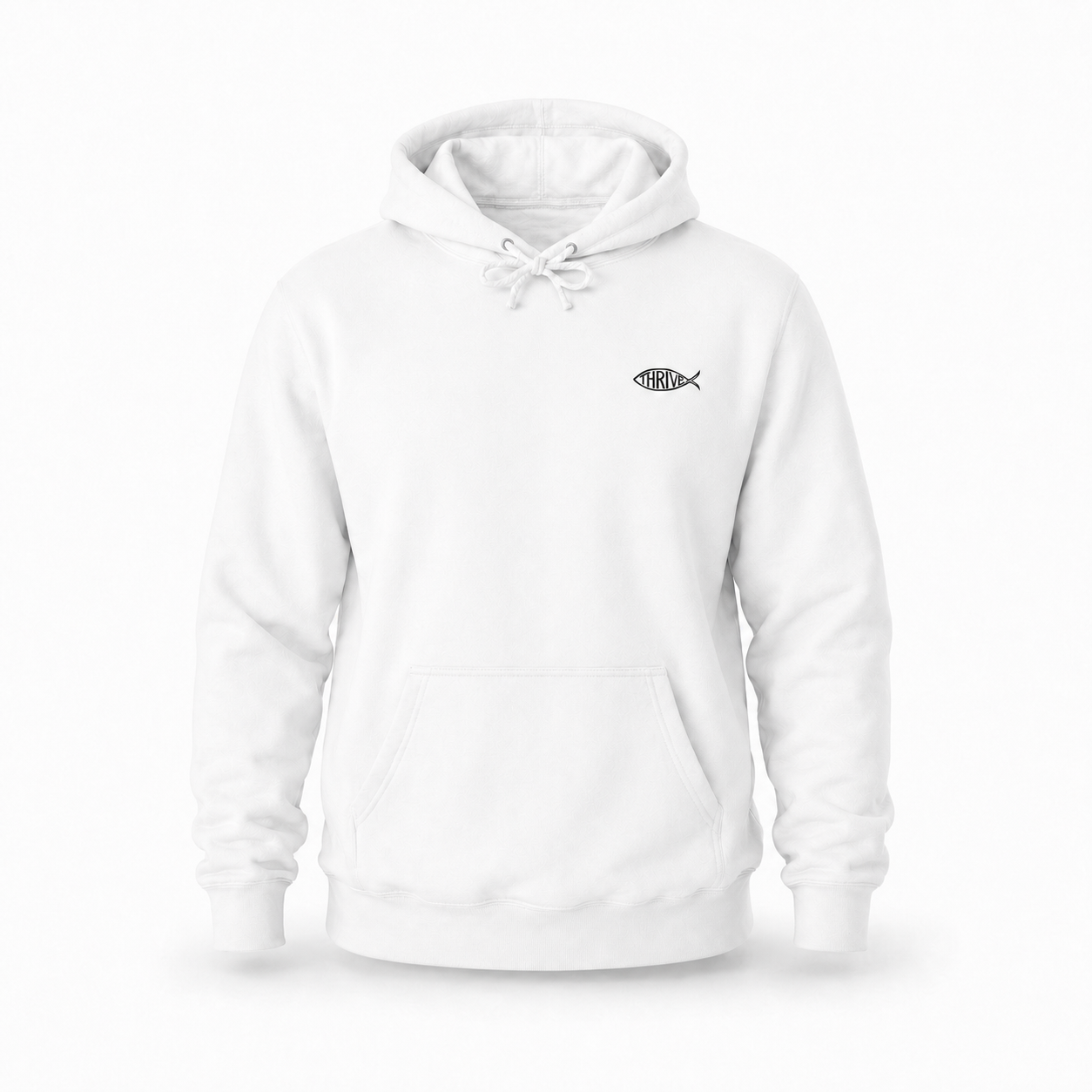 Blessed Cross Hoodie — Faith & Positivity Pullover