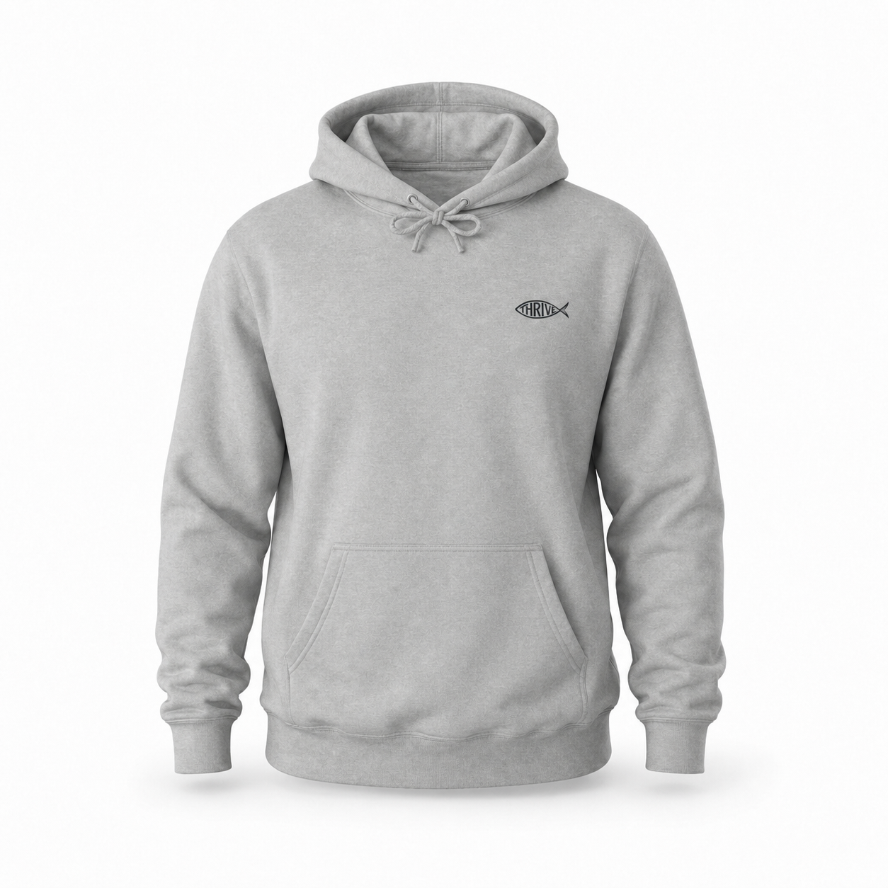 Blessed Cross Hoodie — Faith & Positivity Pullover
