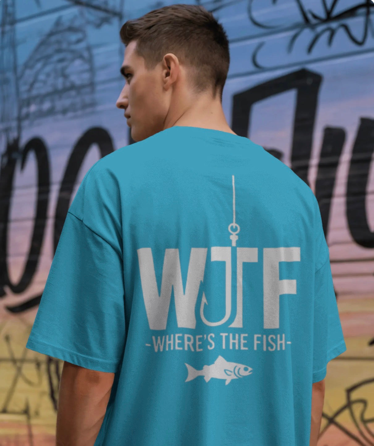 Fishing T-Shirt – "Let's Go Fishing" & "WTF (Where's The Fish)" Graphic Tee for Anglers