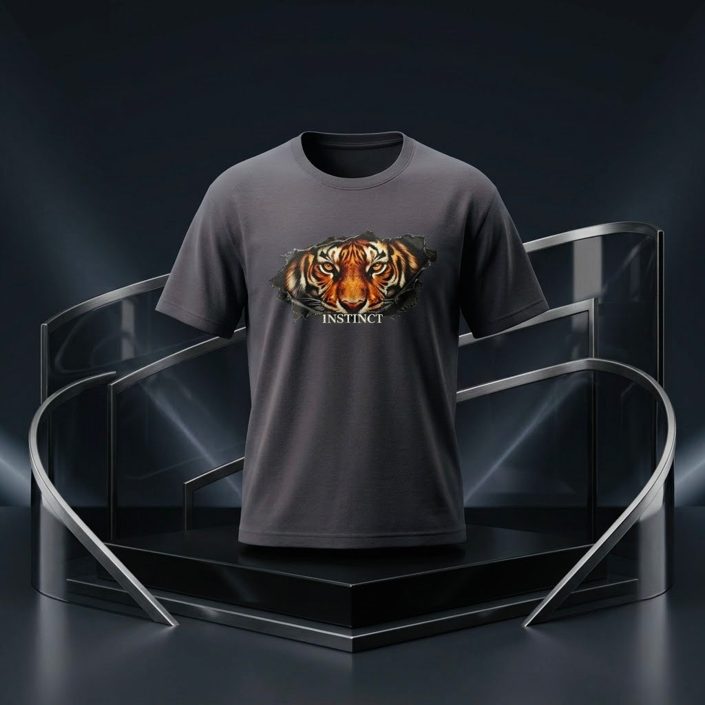 Tiger Instinct Graphic Tee — Fierce Wildlife Streetwear