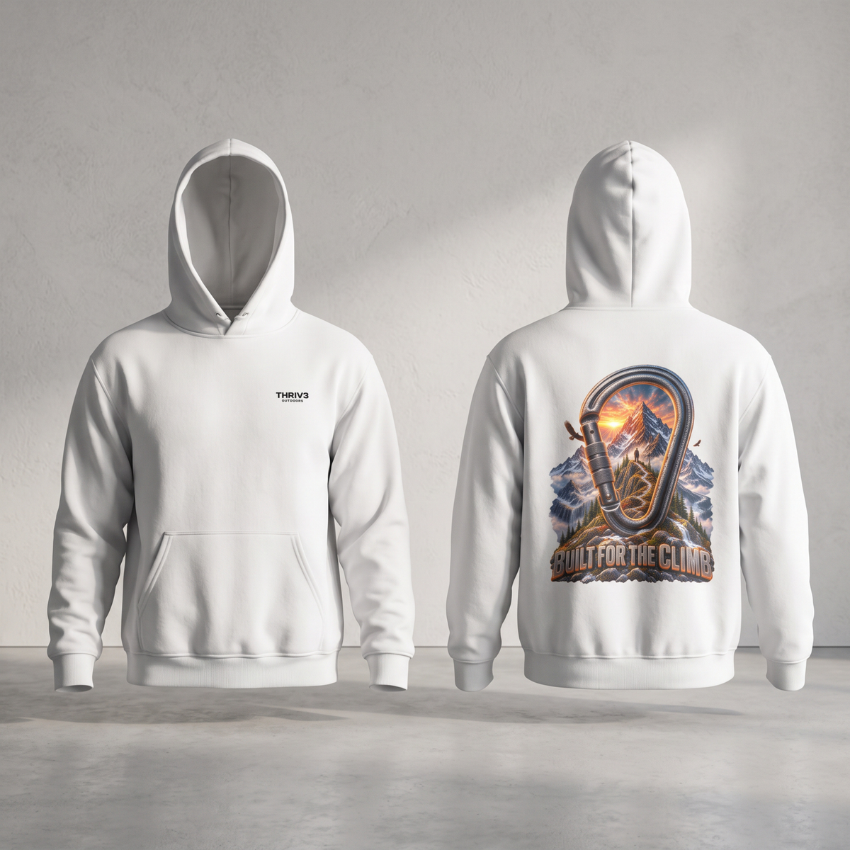 Built for the Climb Mountain Adventure Hoodie