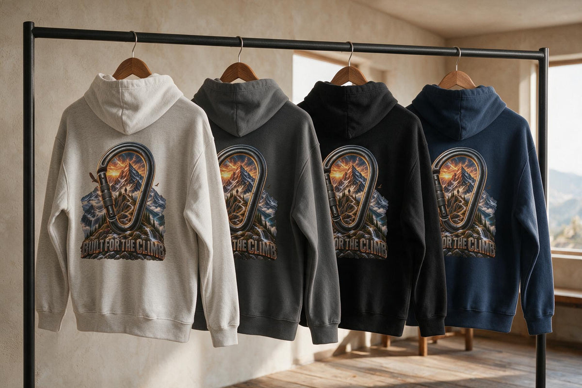 Built for the Climb Mountain Adventure Hoodie