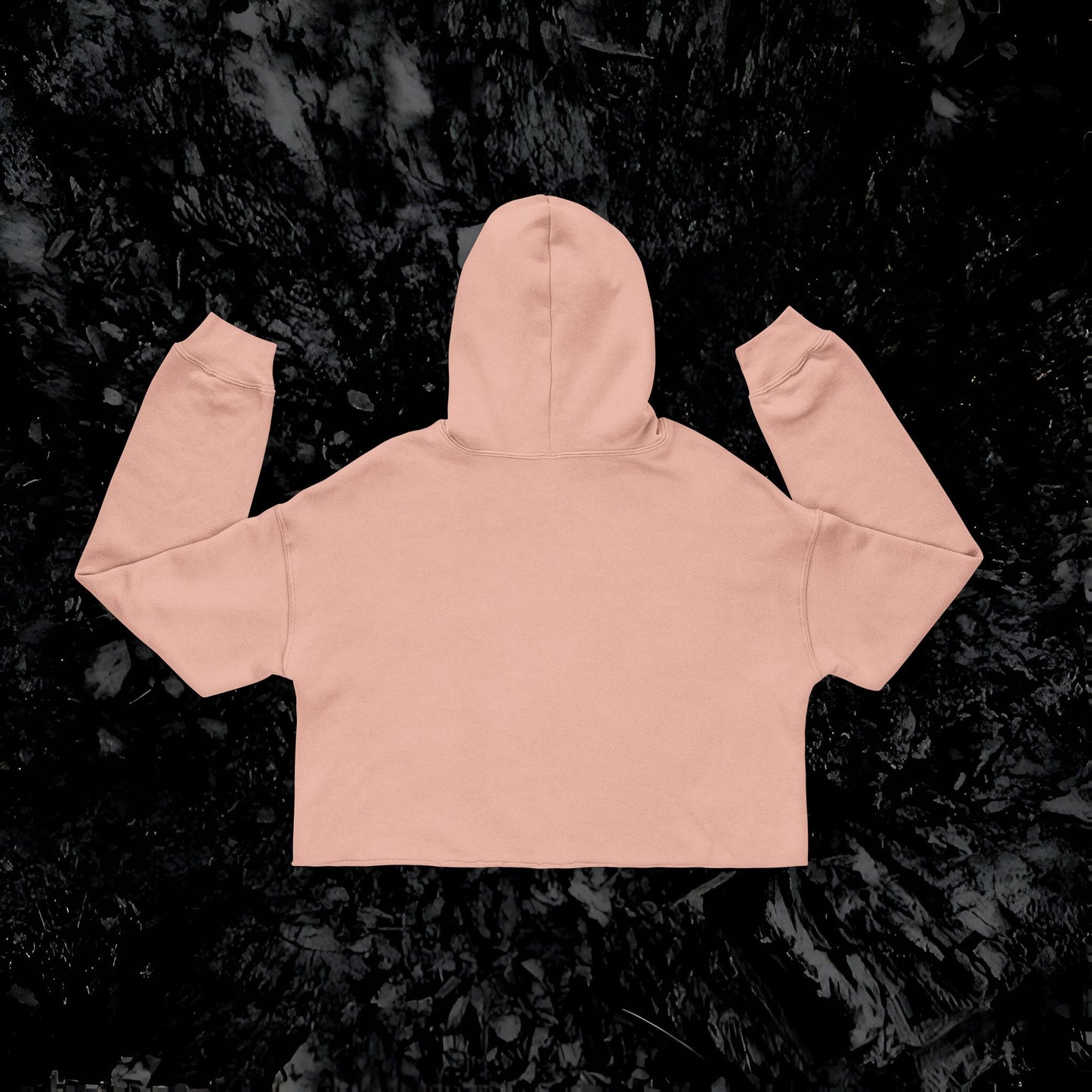 Cropped Hoodie Mystic Wolf Wilderness Paw Prnt