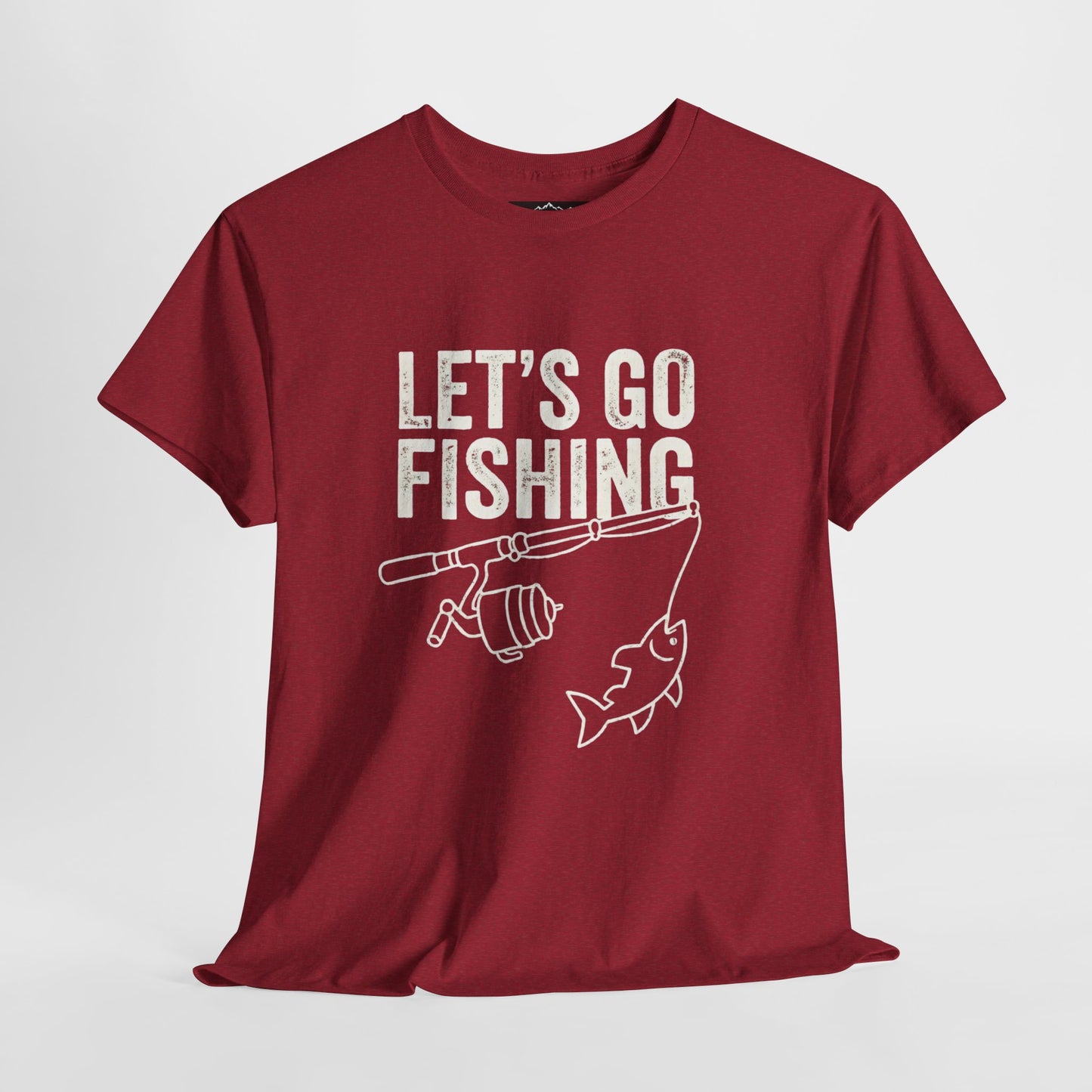 Fishing T-Shirt – "Let's Go Fishing" & "WTF (Where's The Fish)" Graphic Tee for Anglers