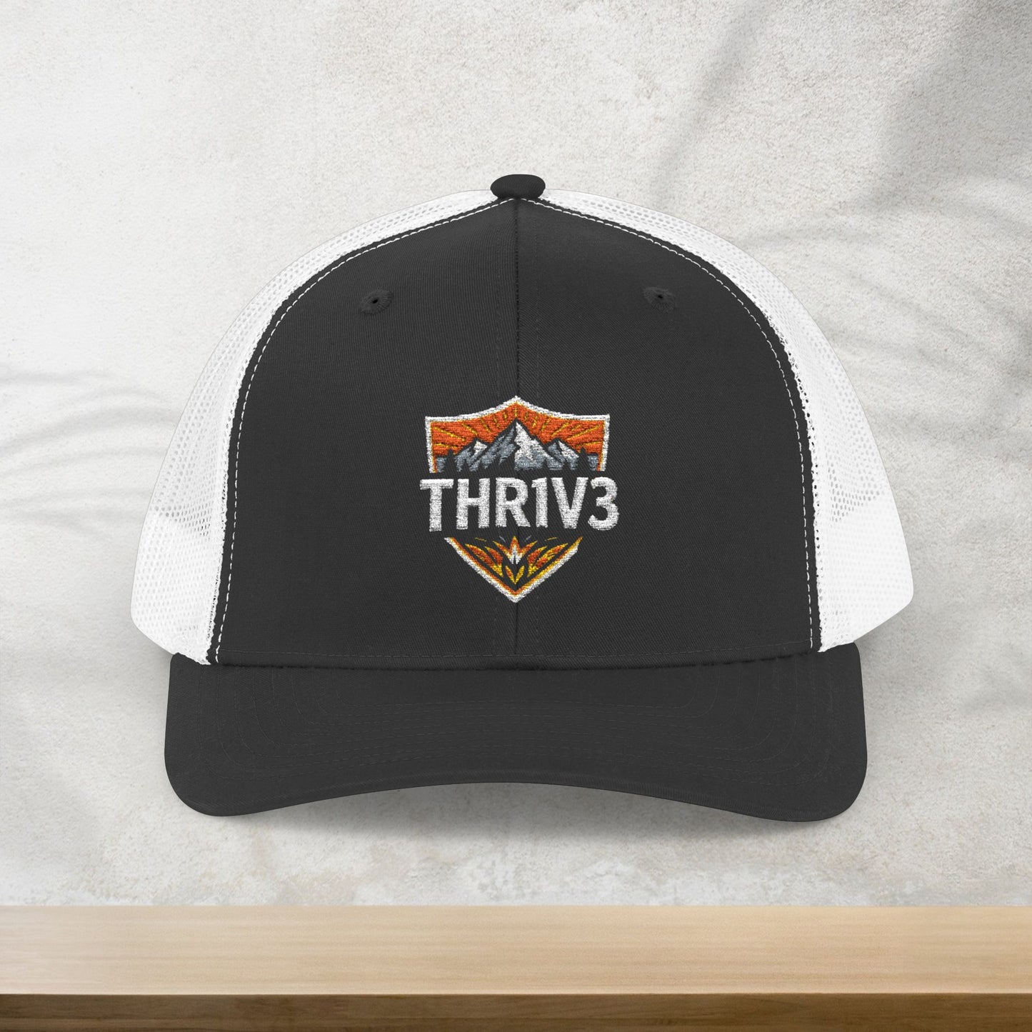 Snapback Cap THR1V3 Collective Mountaineer Outdoors Official Wildlife Logo