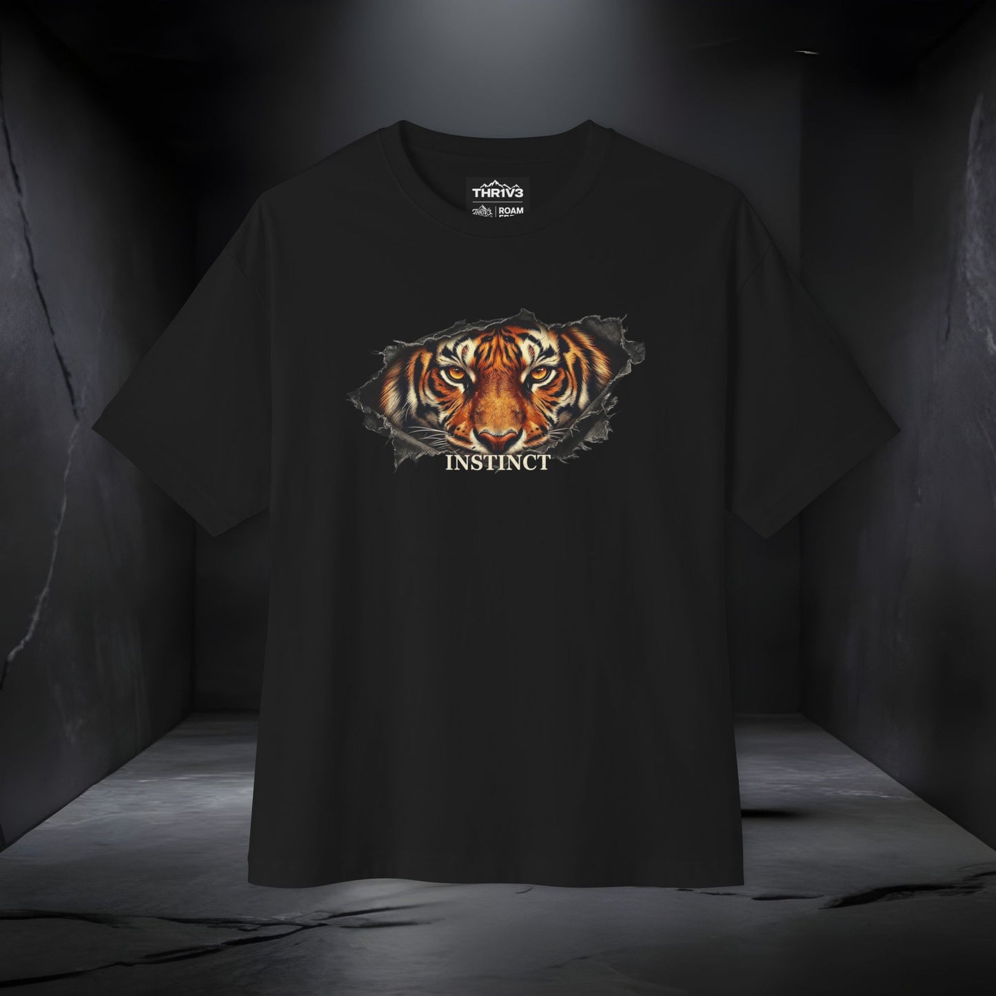 Tiger Instinct Graphic Tee — Fierce Wildlife Streetwear