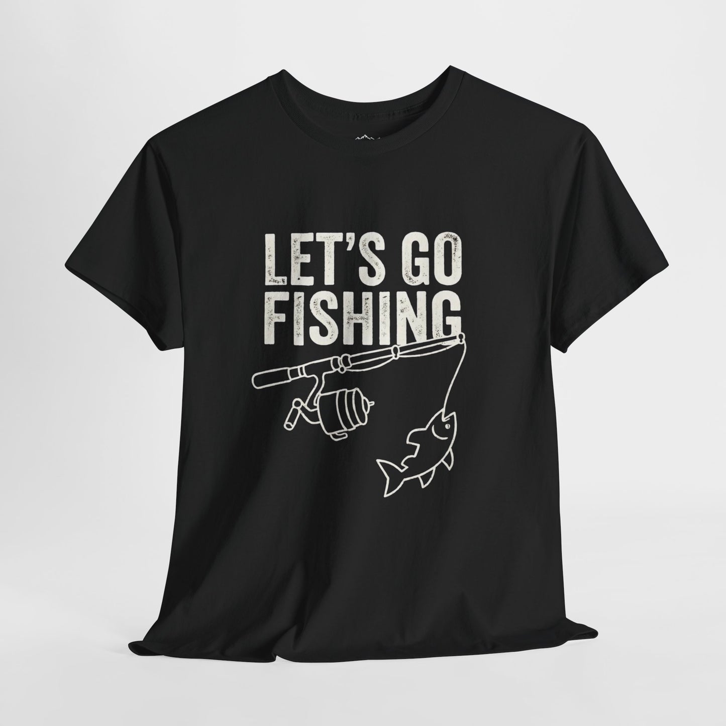 Fishing T-Shirt – "Let's Go Fishing" & "WTF (Where's The Fish)" Graphic Tee for Anglers
