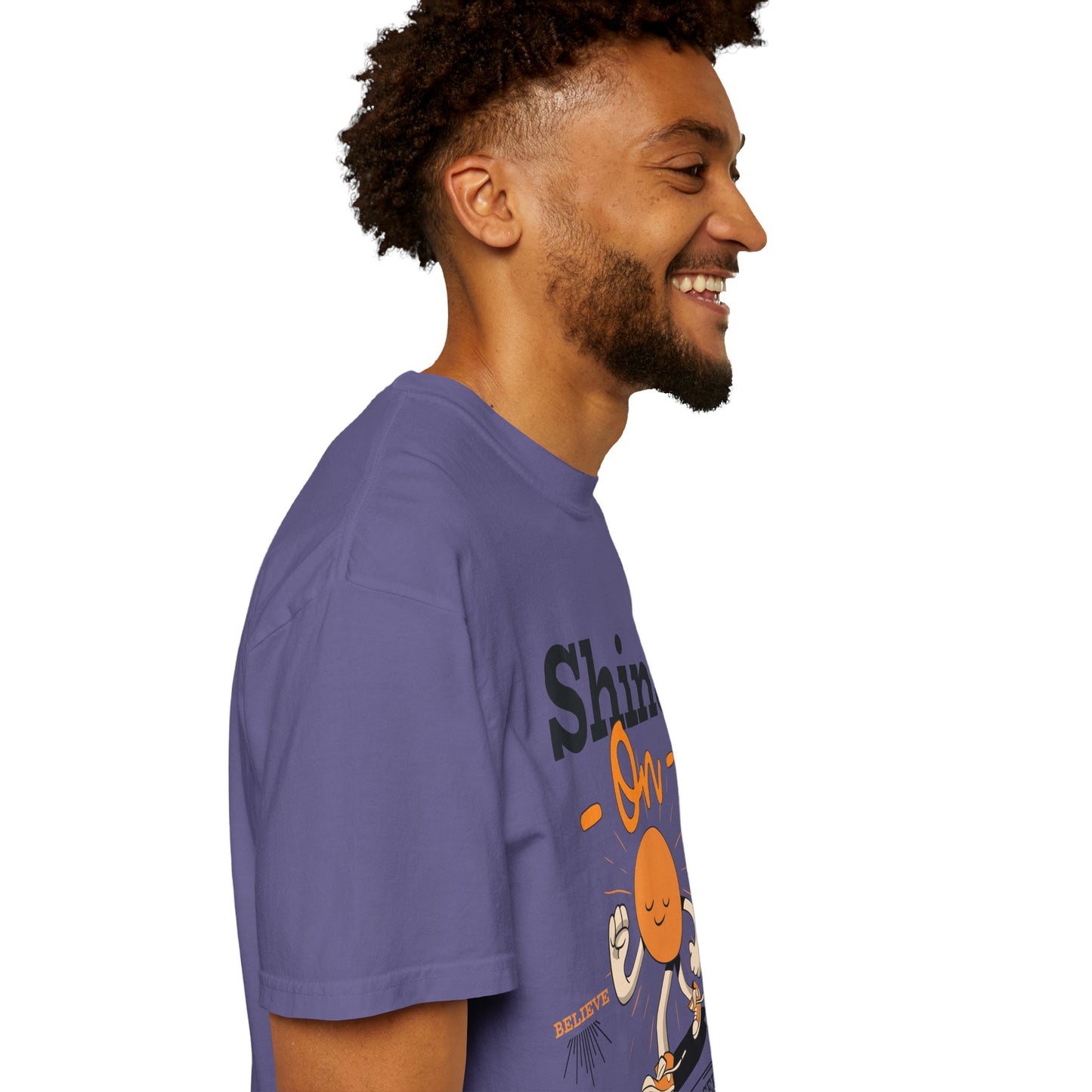 Shine On Unisex T-Shirt, Motivational Tee, Gift for Everyone, Casual Wear, Positive Vibes, Everyday Inspiration
