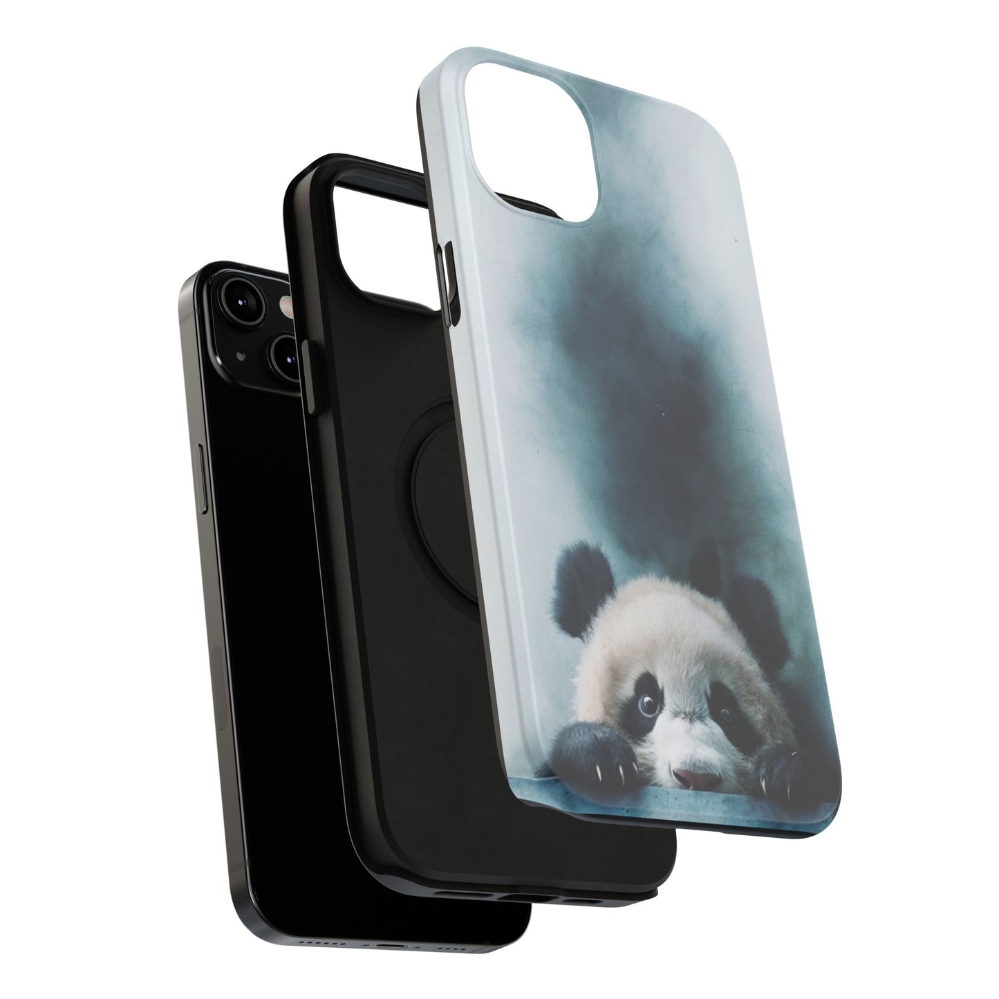 Phone Cases - Panda Peaking Design