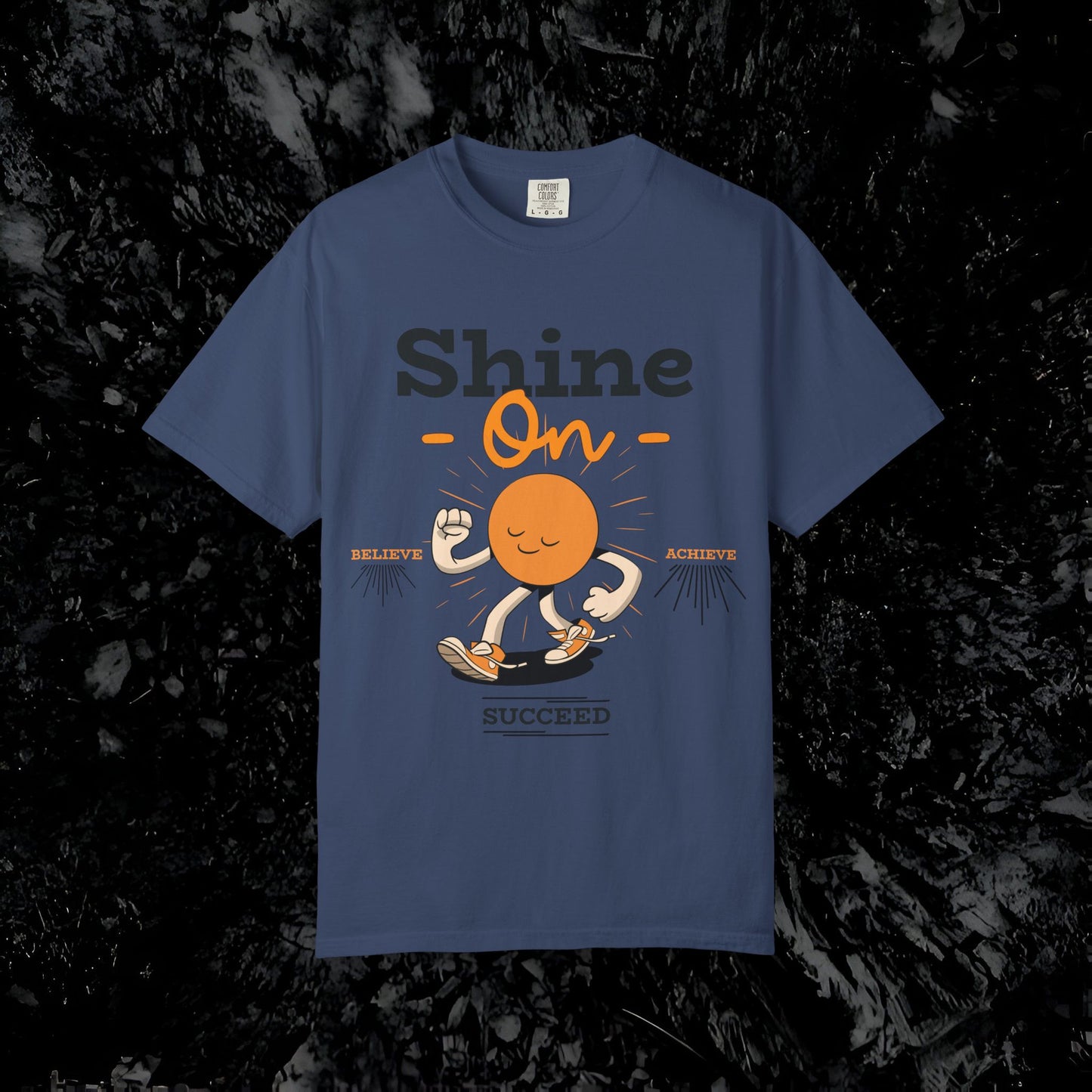 Shine On Unisex T-Shirt, Motivational Tee, Gift for Everyone, Casual Wear, Positive Vibes, Everyday Inspiration