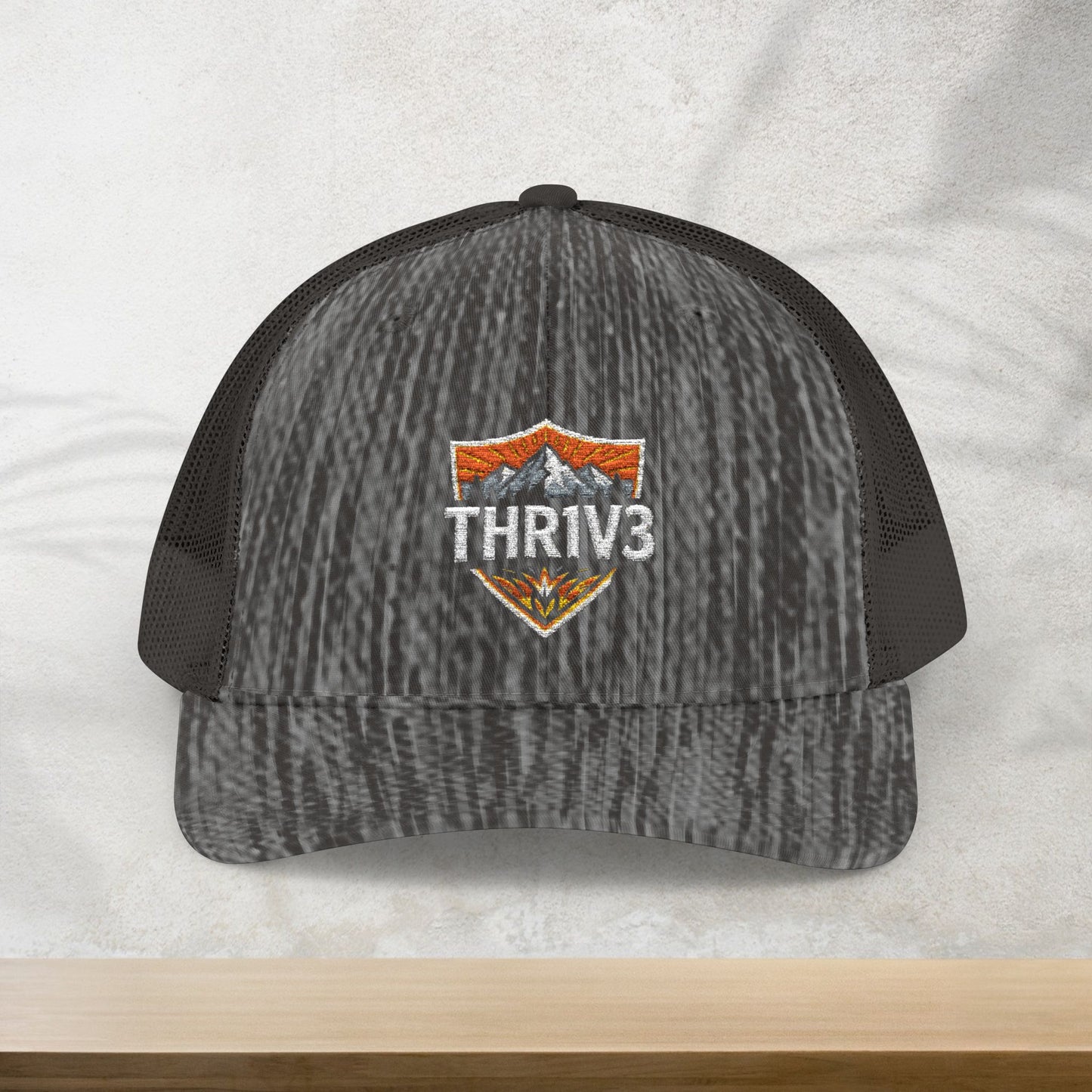 Snapback Cap THR1V3 Collective Mountaineer Outdoors Official Wildlife Logo