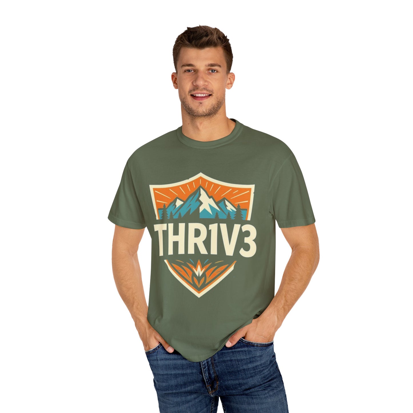 Thriving Vibes Unisex T-Shirt | Eco-Friendly Adventure Shirt, Perfect Gift for Nature Lovers, Casual Wear, Outdoor Activities, Summer Outfit