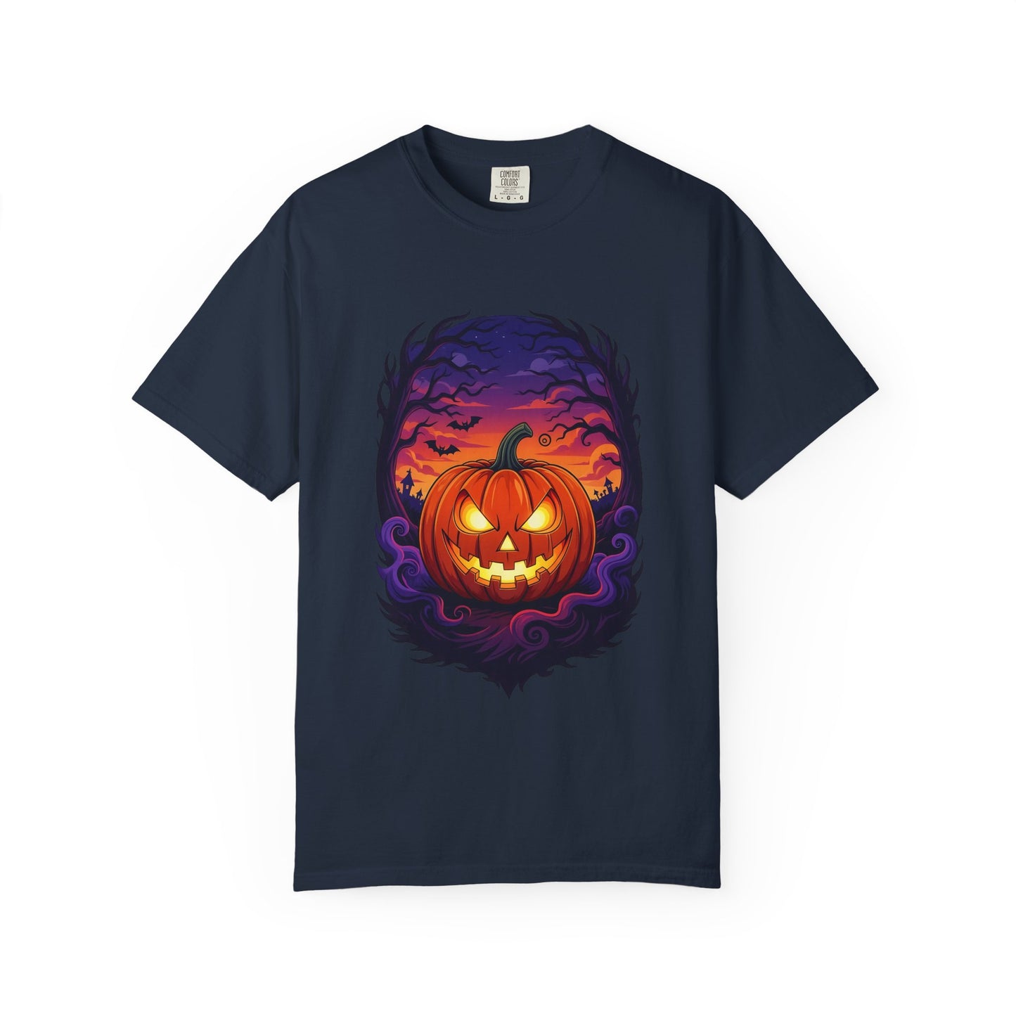 Halloween Pumpkin Graphic Tee, Unisex T-Shirt for Fall, Spooky Season Apparel, Trick or Treat Gift, Comfortable Everyday Wear