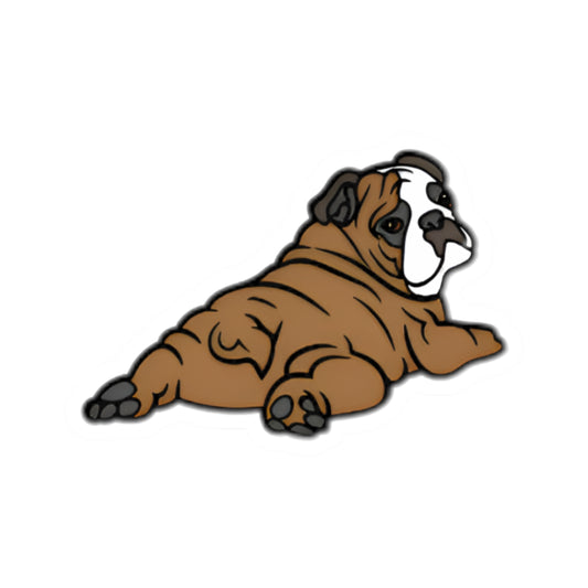 Sticker Set Collection: Chubby English Bulldog Collection