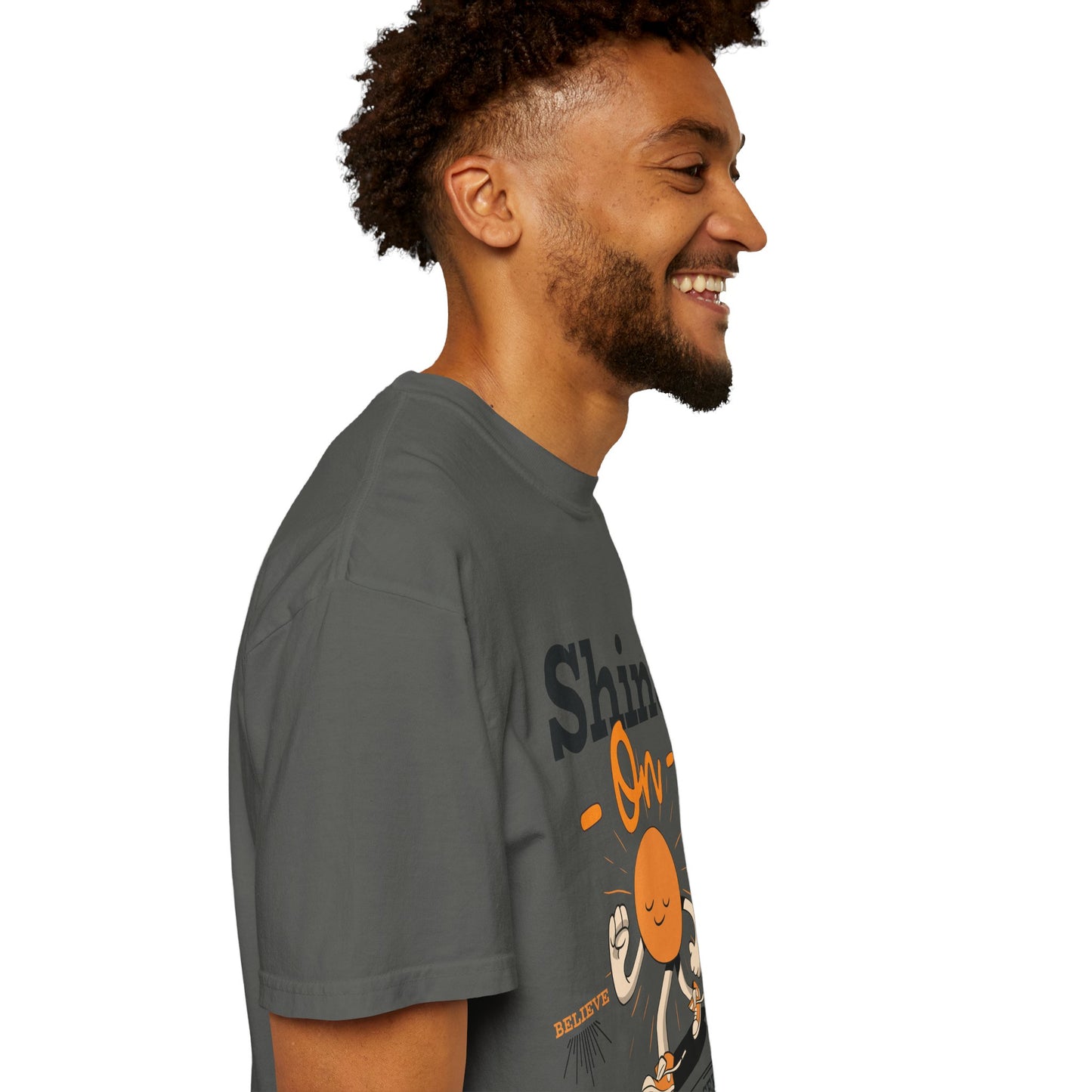 Shine On Unisex T-Shirt, Motivational Tee, Gift for Everyone, Casual Wear, Positive Vibes, Everyday Inspiration