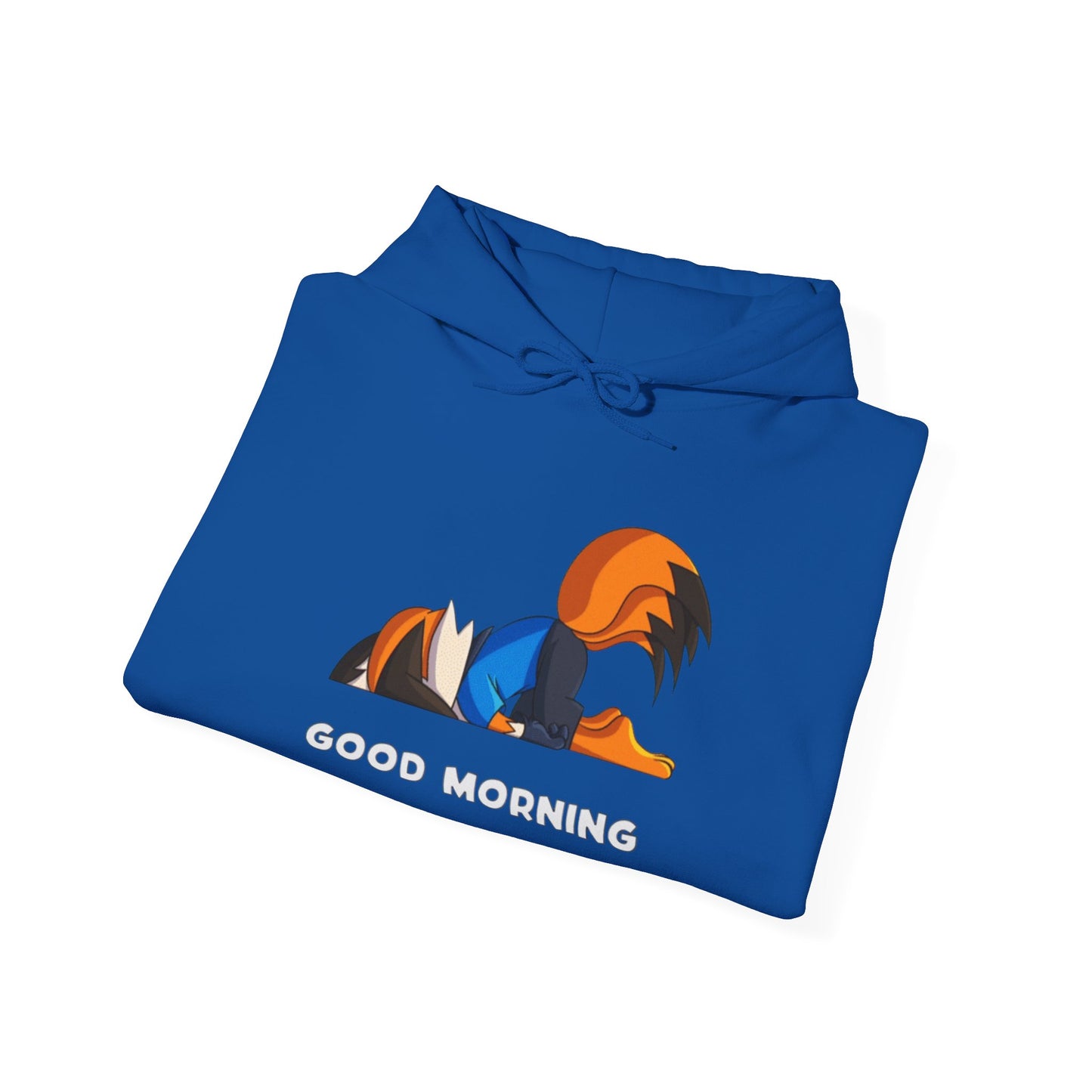 Good Mornings Cartoon Hoodie - Unisex Heavy Blend™ Sweatshirt