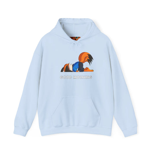 Good Mornings Cartoon Hoodie - Unisex Heavy Blend™ Sweatshirt