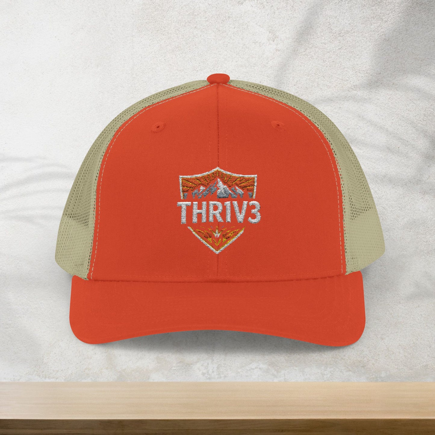 Snapback Cap THR1V3 Collective Mountaineer Outdoors Official Wildlife Logo