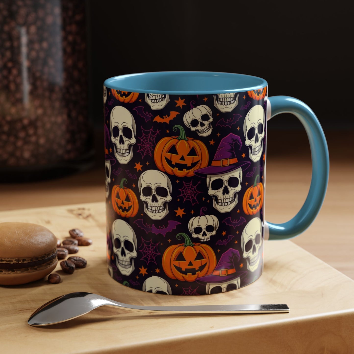 Coffee Mug - Vibrant Pumpkin Witch Fest Design