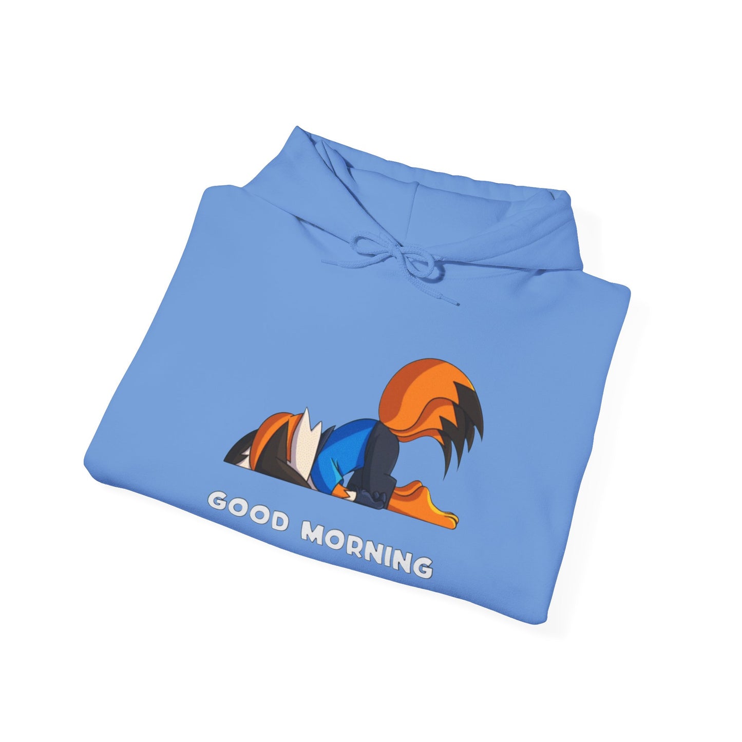 Good Mornings Cartoon Hoodie - Unisex Heavy Blend™ Sweatshirt