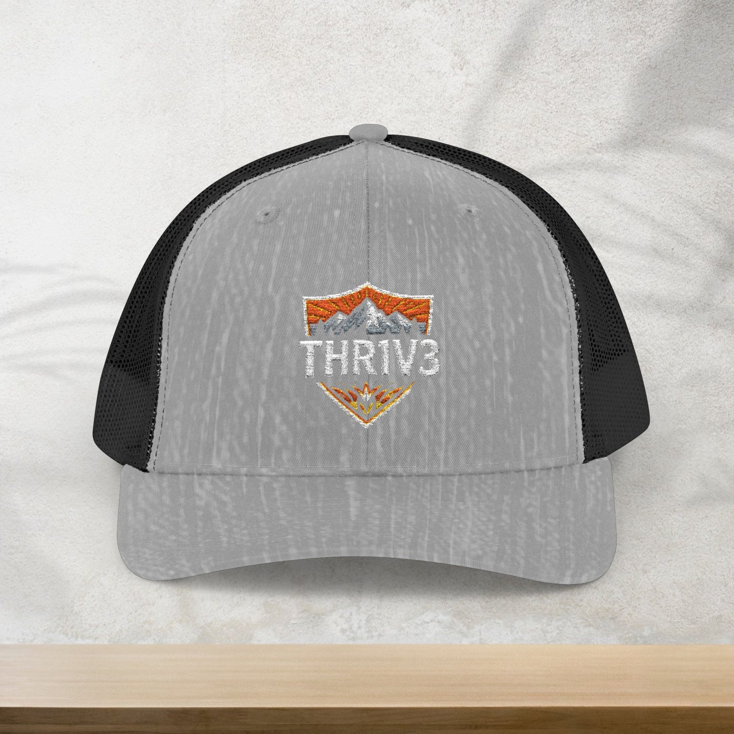 Snapback Cap THR1V3 Collective Mountaineer Outdoors Official Wildlife Logo