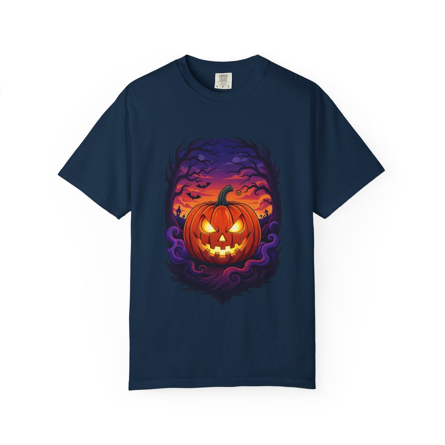 Halloween Pumpkin Graphic Tee, Unisex T-Shirt for Fall, Spooky Season Apparel, Trick or Treat Gift, Comfortable Everyday Wear